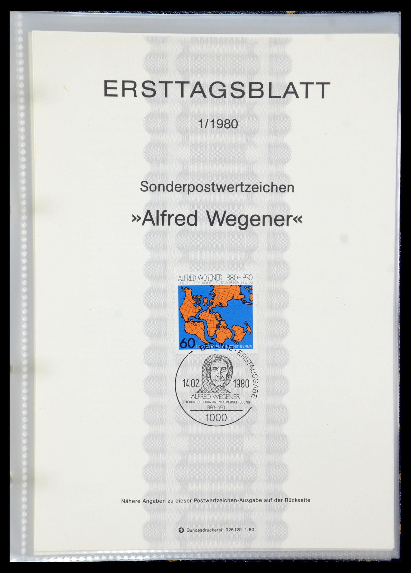 35492 070 - Stamp Collection 35492 Bundespost first day sheets 1975-2016!