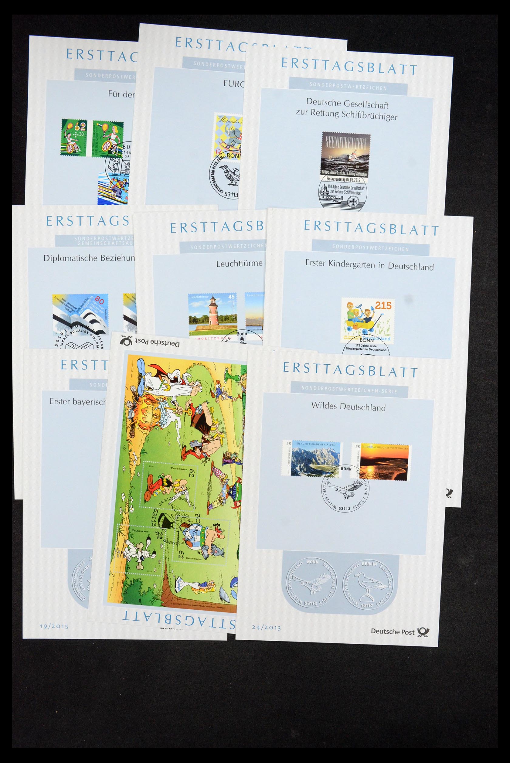 35492 269 - Postzegelverzameling 35492 Bundespost eerstedagbladen 1975-2016!