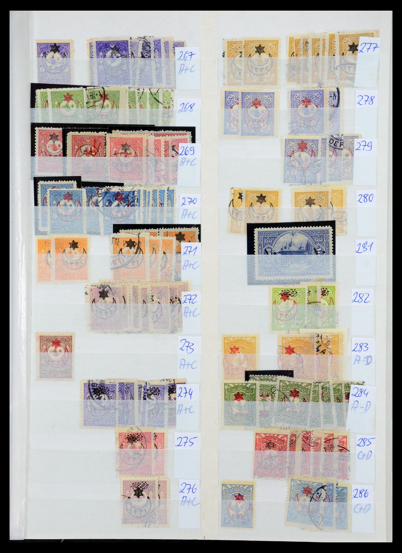 35493 015 - Postzegelverzameling 35493 Turkije 1863-1988.