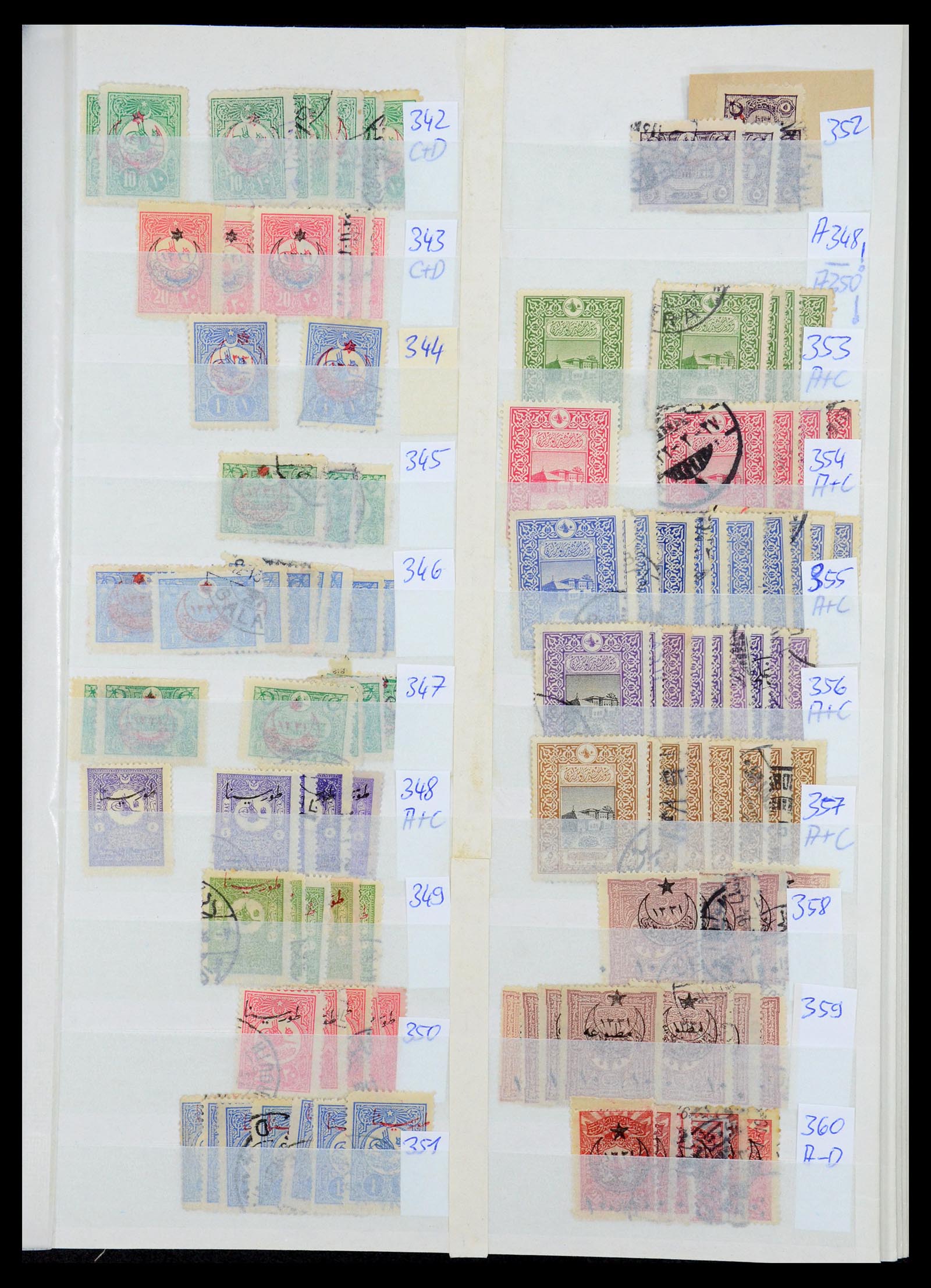35493 019 - Stamp Collection 35493 Turkey 1863-1988.
