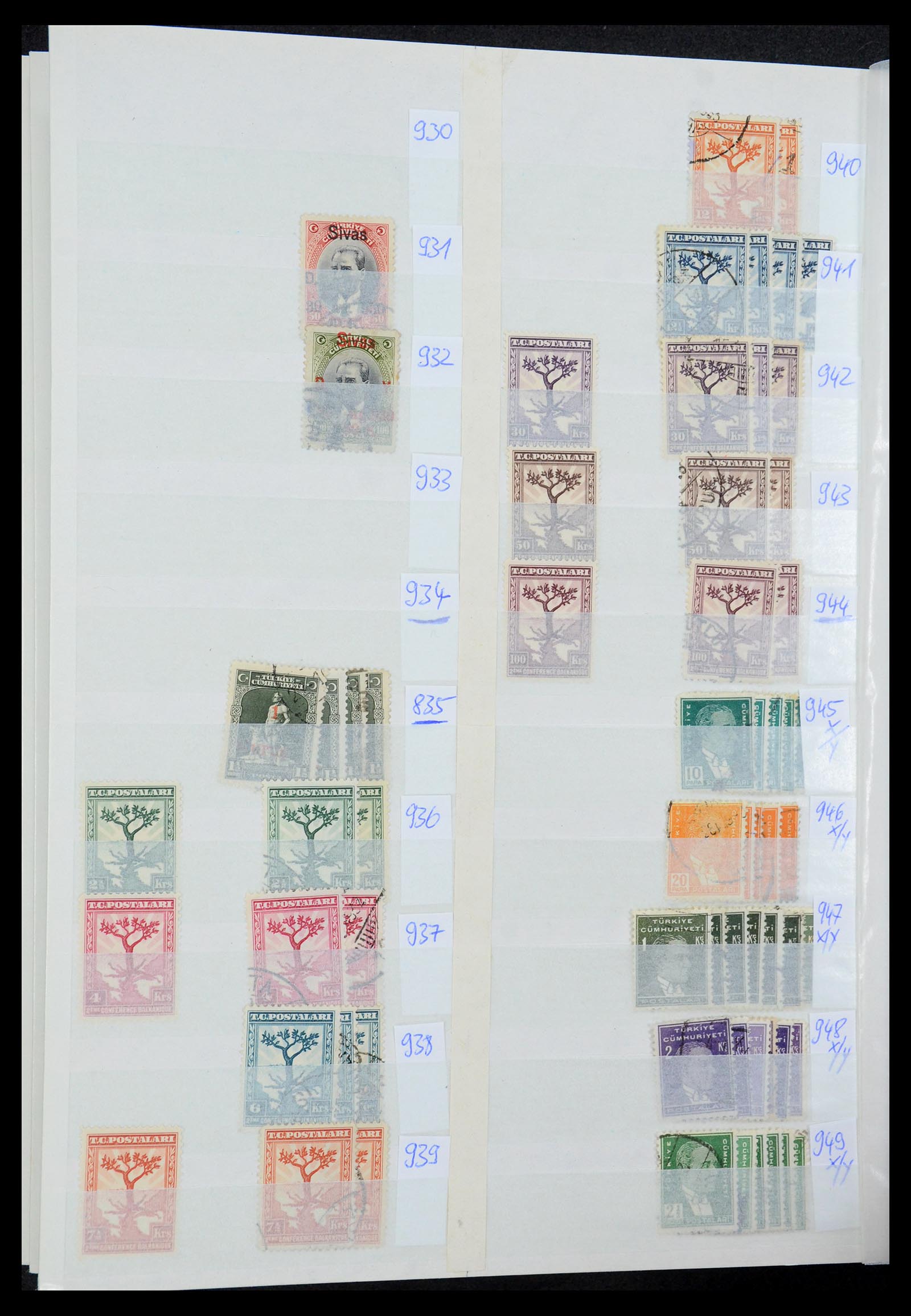 35493 042 - Stamp Collection 35493 Turkey 1863-1988.