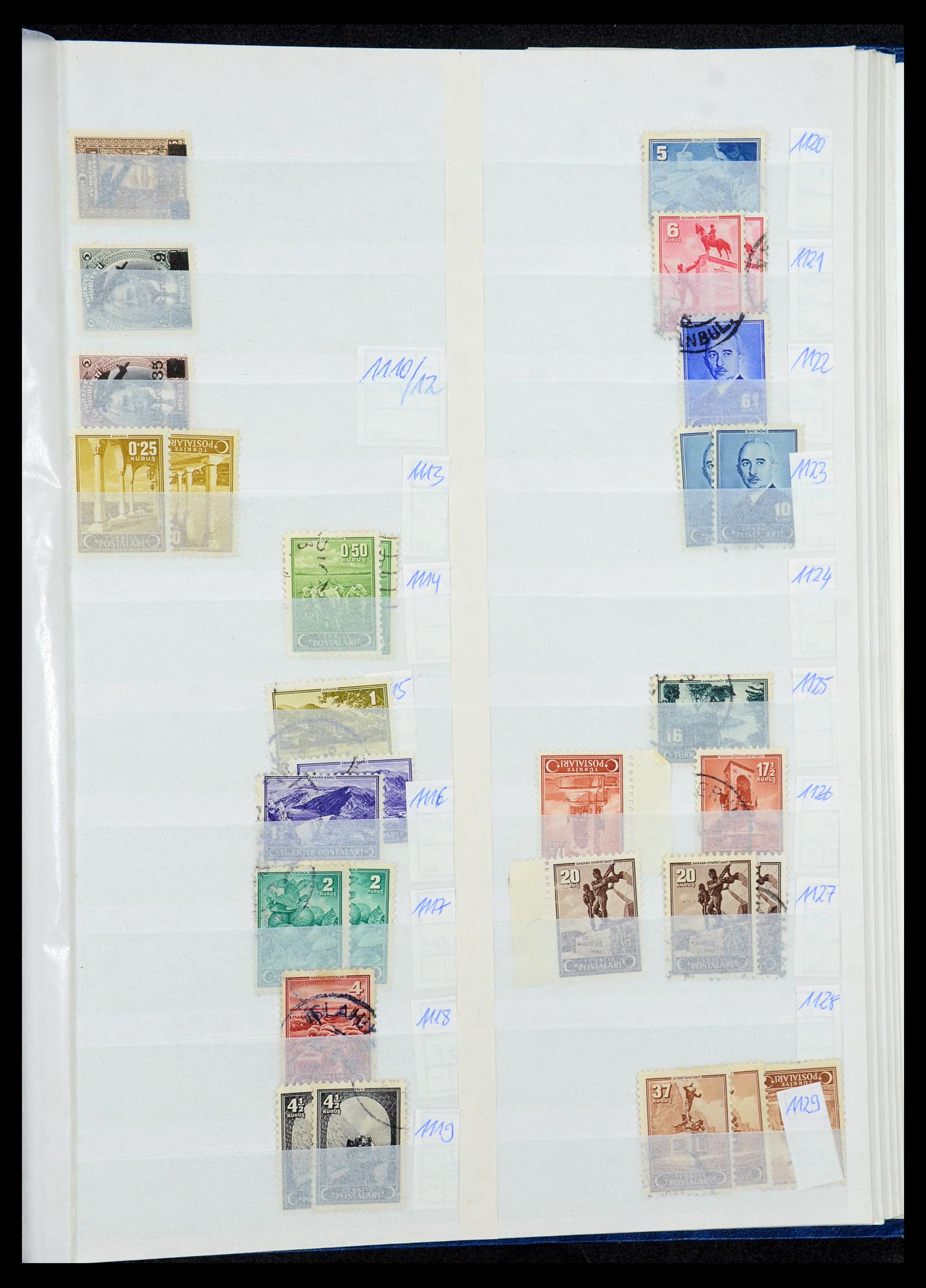 35493 049 - Stamp Collection 35493 Turkey 1863-1988.