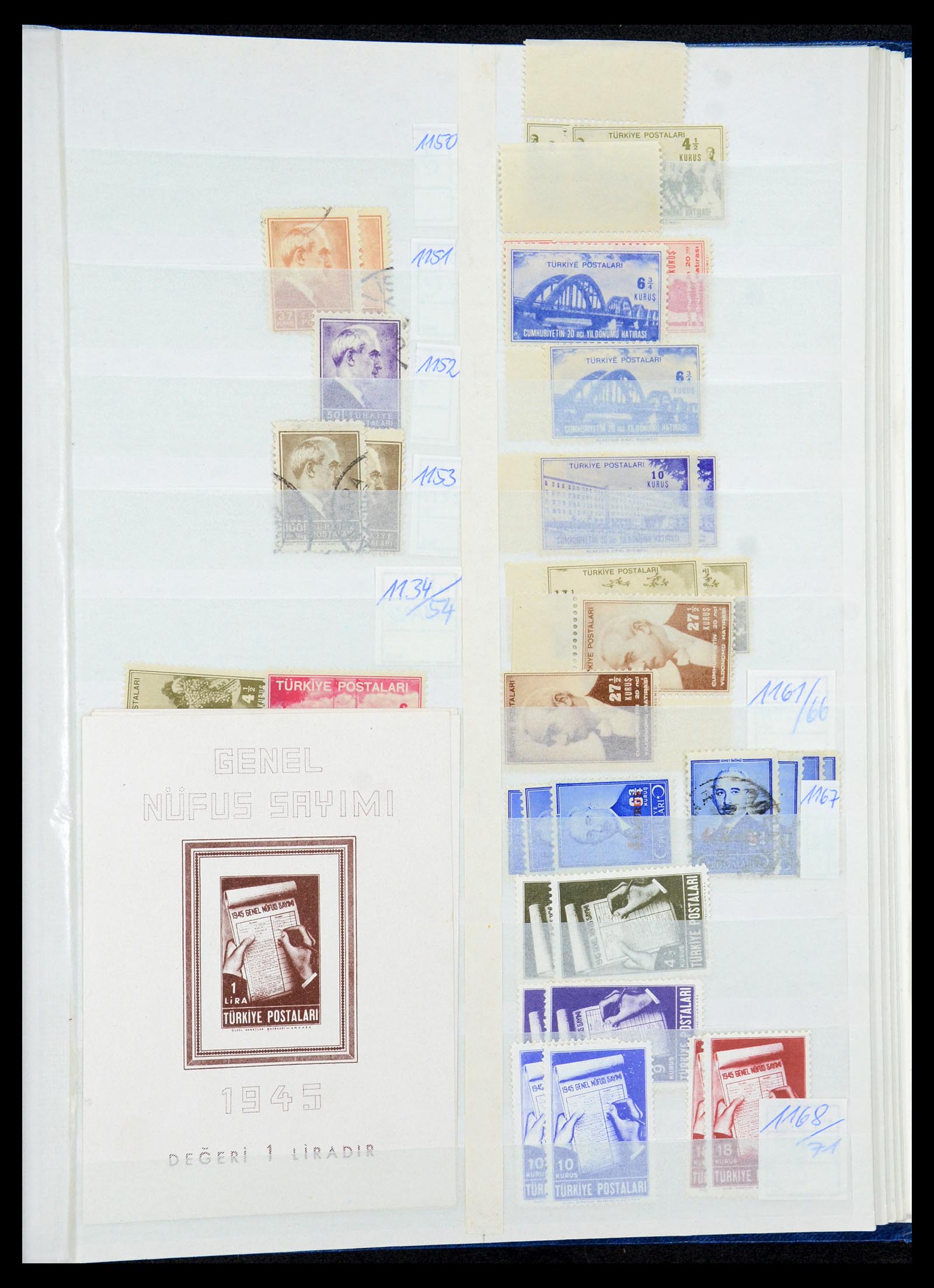 35493 051 - Stamp Collection 35493 Turkey 1863-1988.