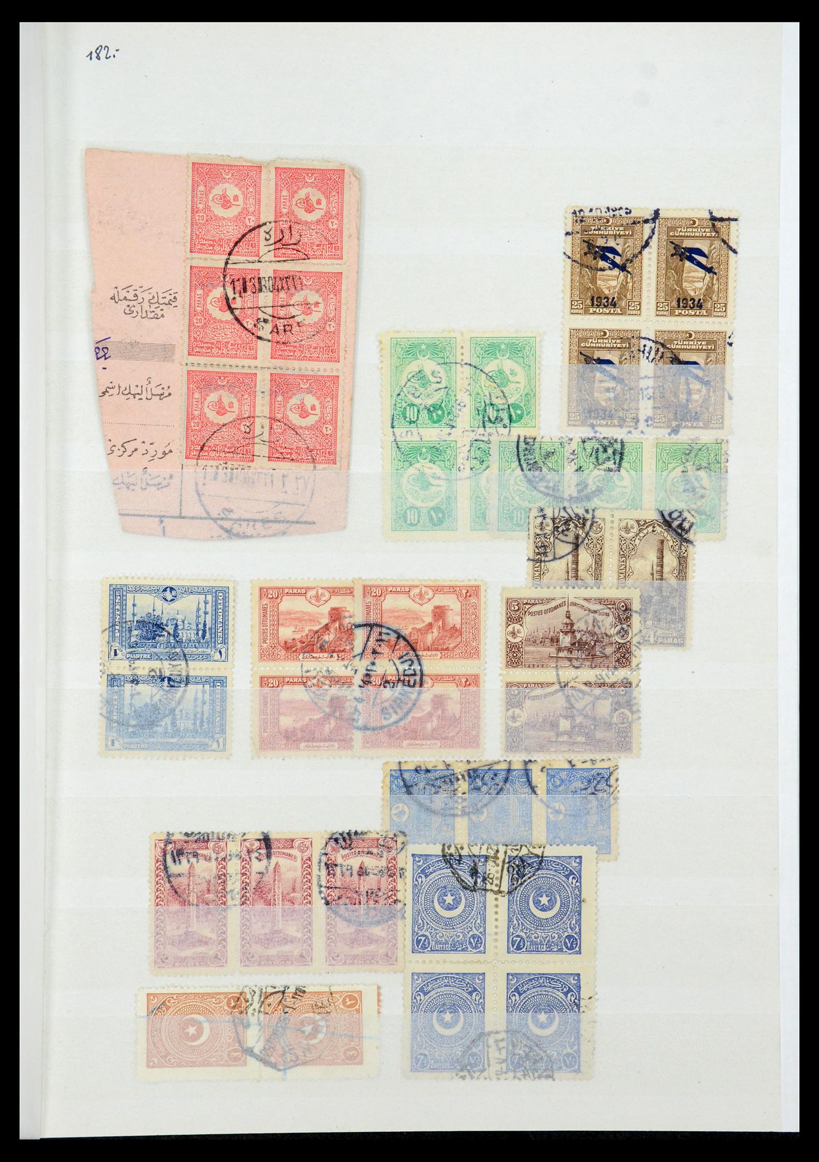 35493 061 - Stamp Collection 35493 Turkey 1863-1988.