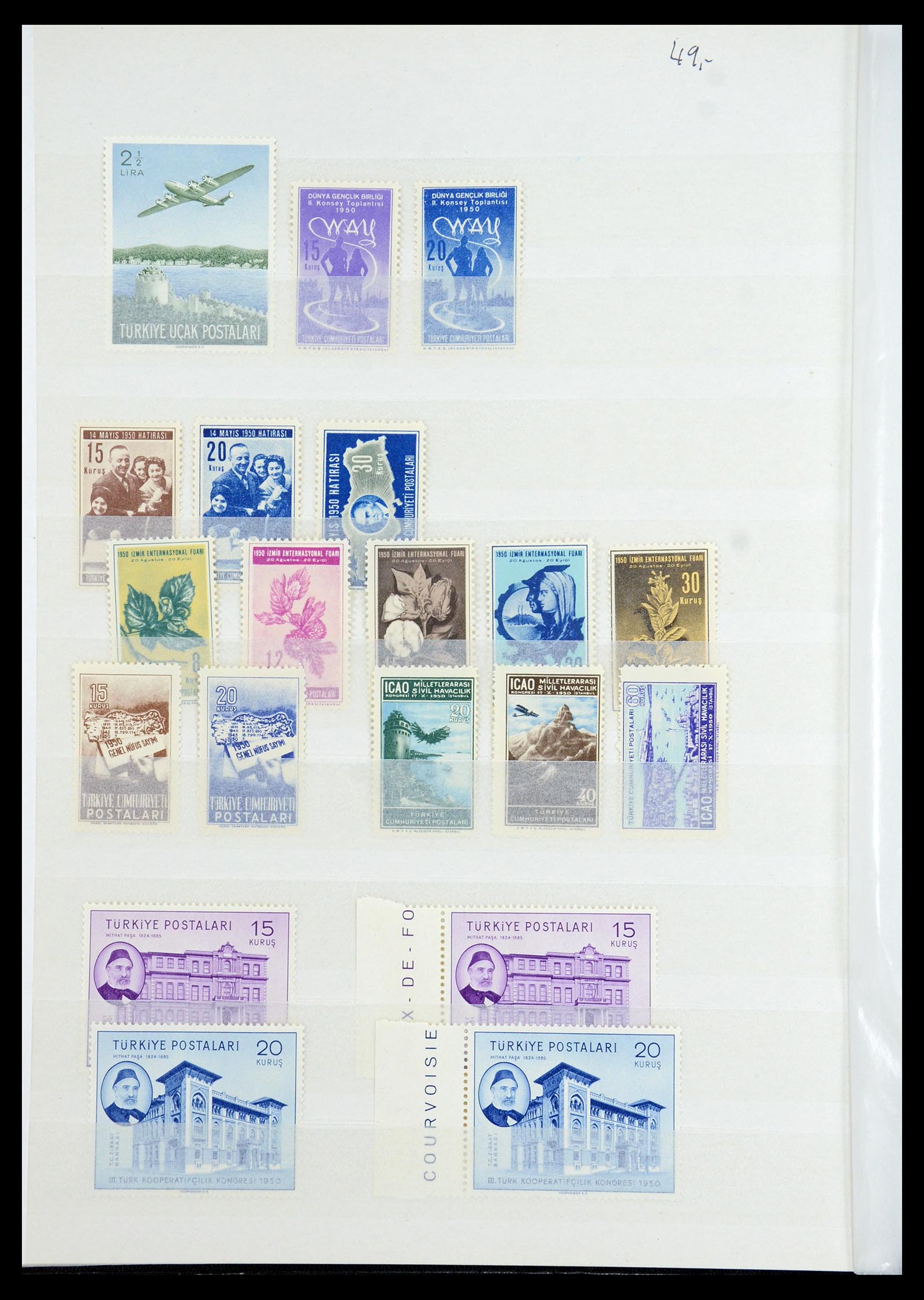 35493 064 - Stamp Collection 35493 Turkey 1863-1988.