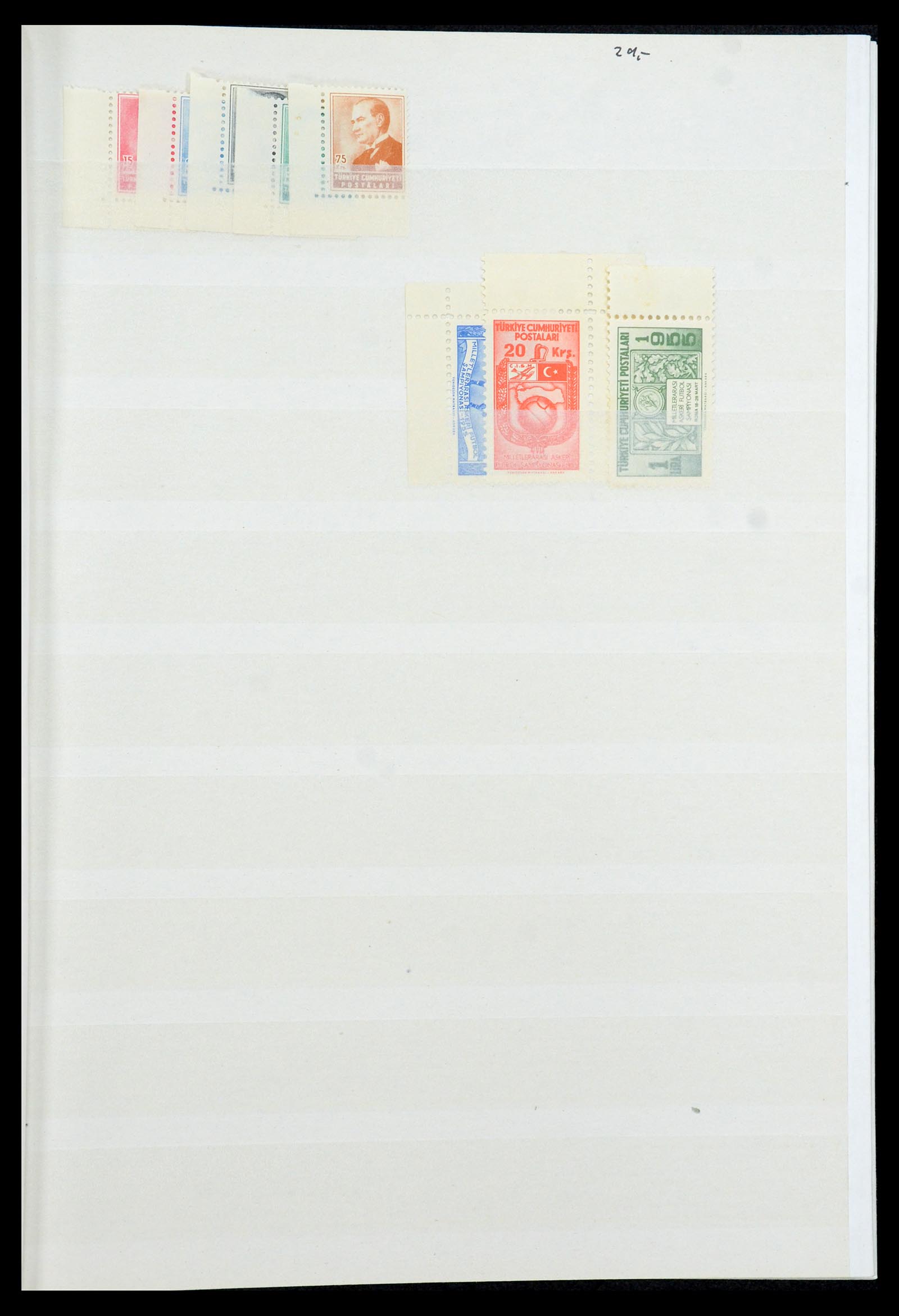 35493 069 - Stamp Collection 35493 Turkey 1863-1988.