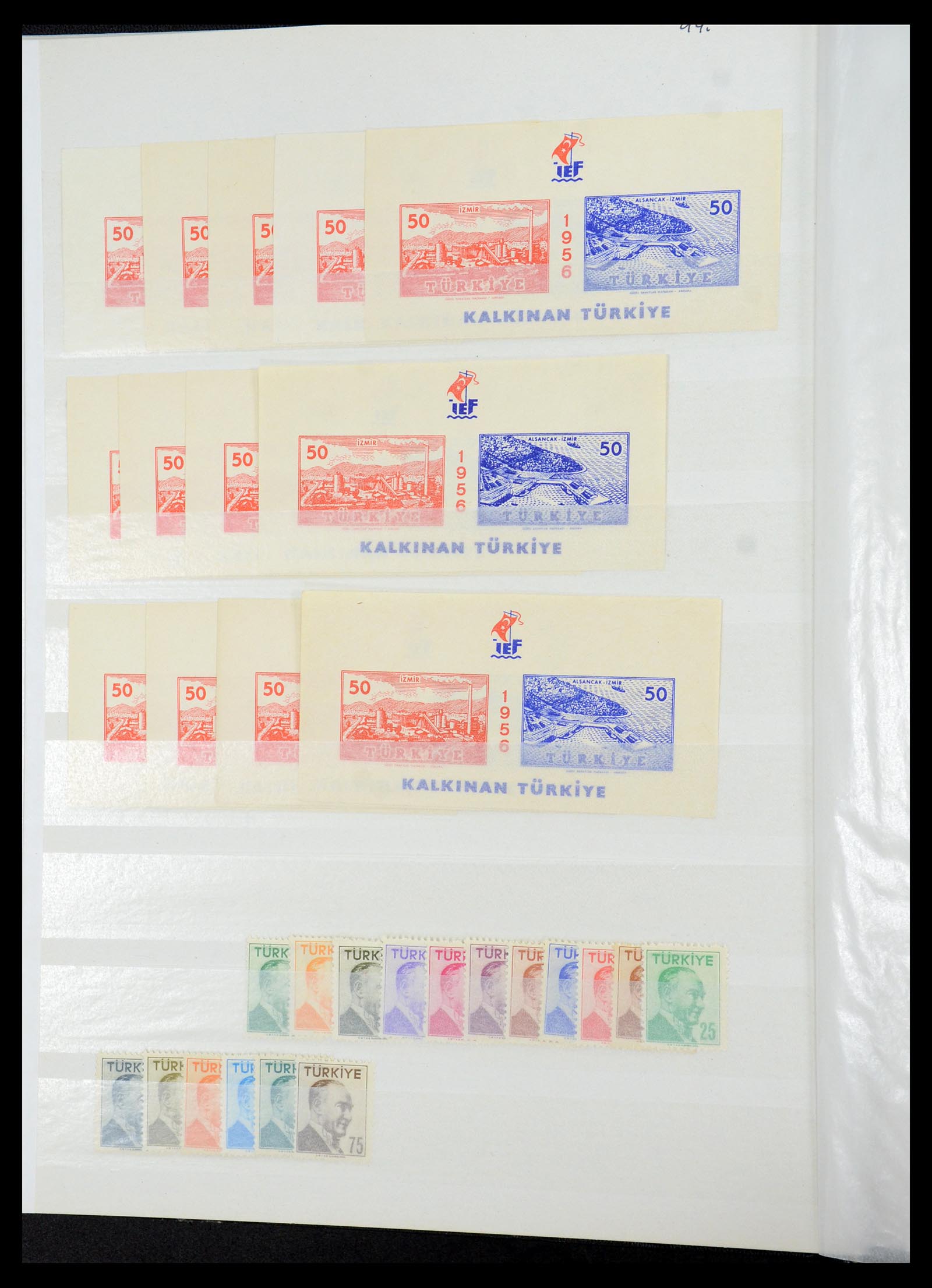 35493 071 - Stamp Collection 35493 Turkey 1863-1988.