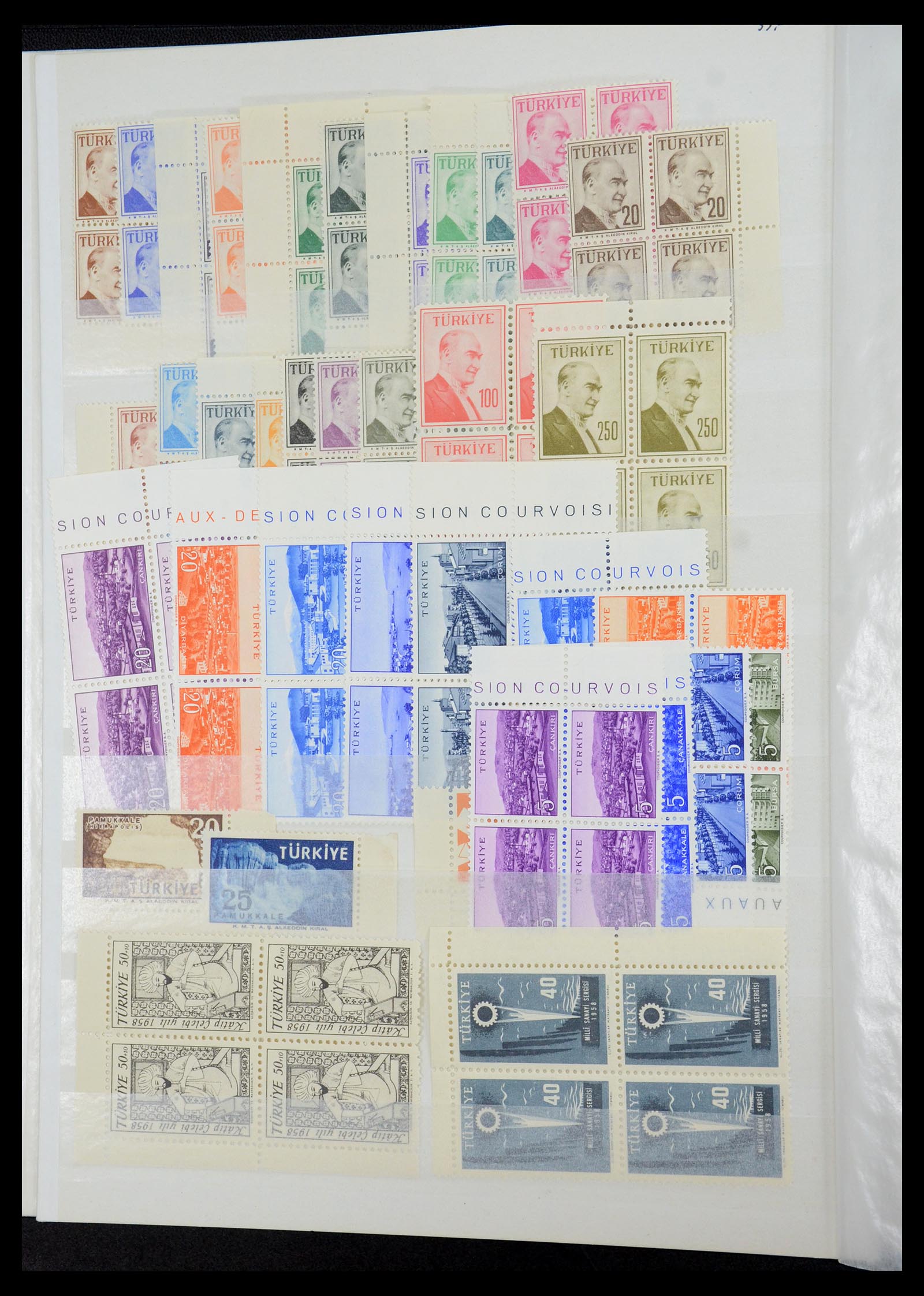 35493 075 - Stamp Collection 35493 Turkey 1863-1988.