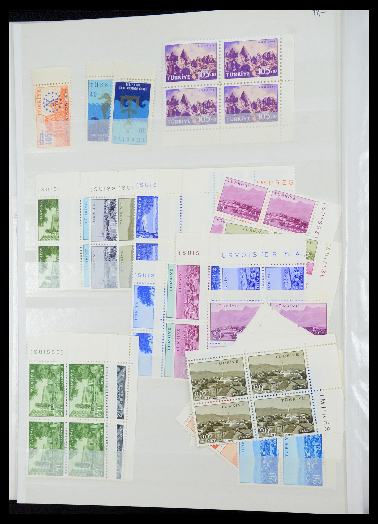 35493 076 - Stamp Collection 35493 Turkey 1863-1988.