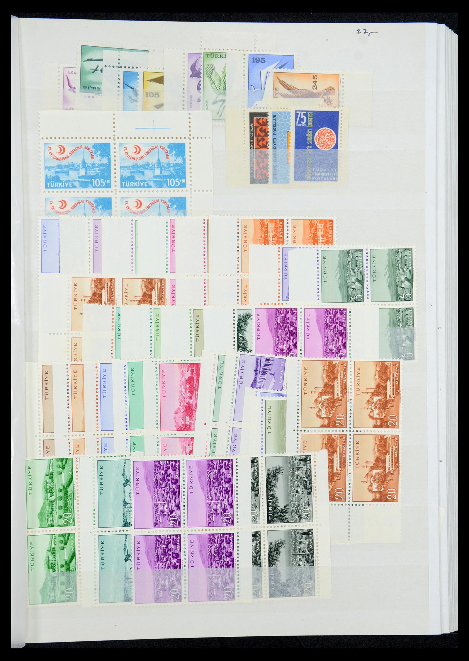 35493 077 - Stamp Collection 35493 Turkey 1863-1988.