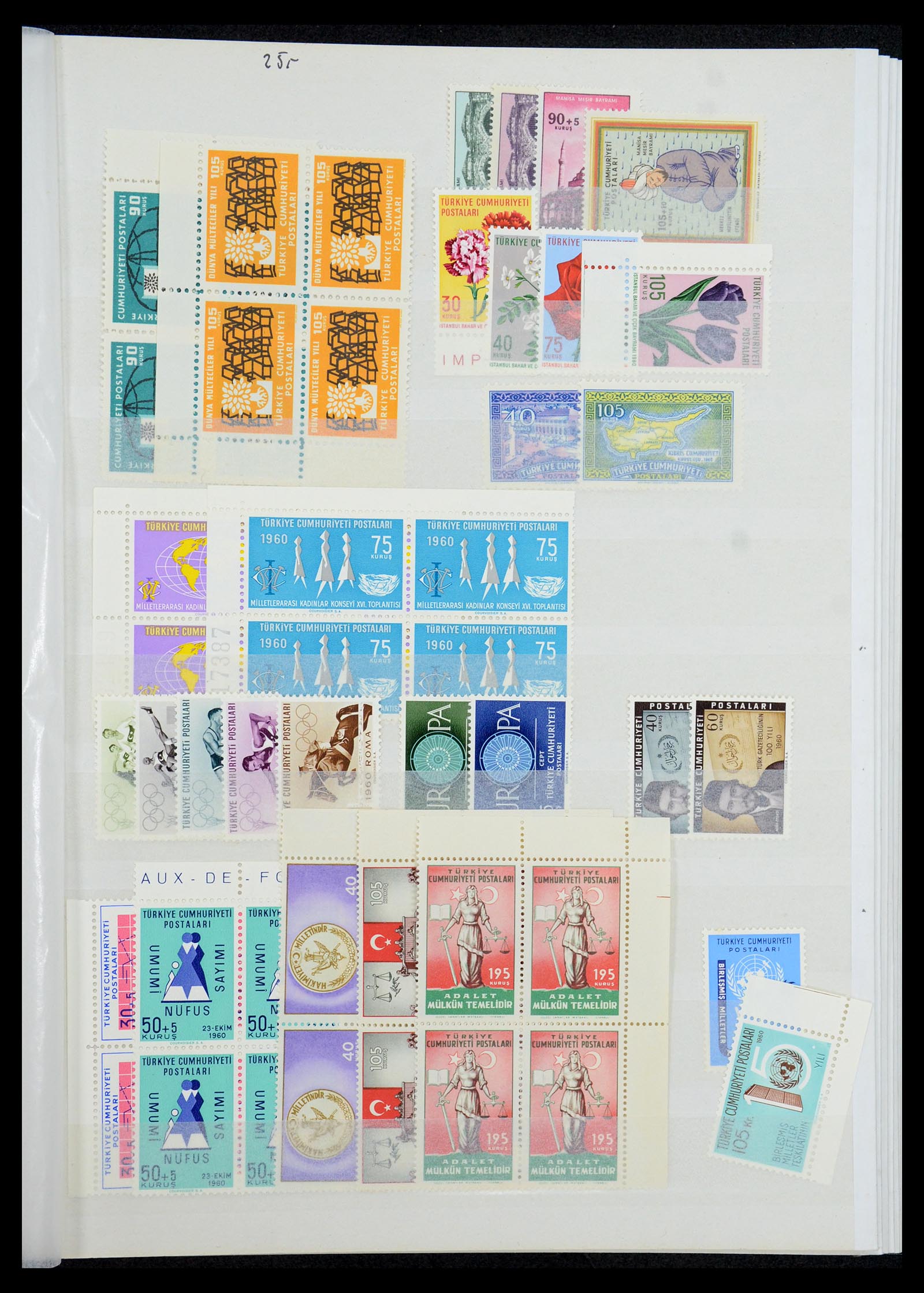 35493 079 - Stamp Collection 35493 Turkey 1863-1988.