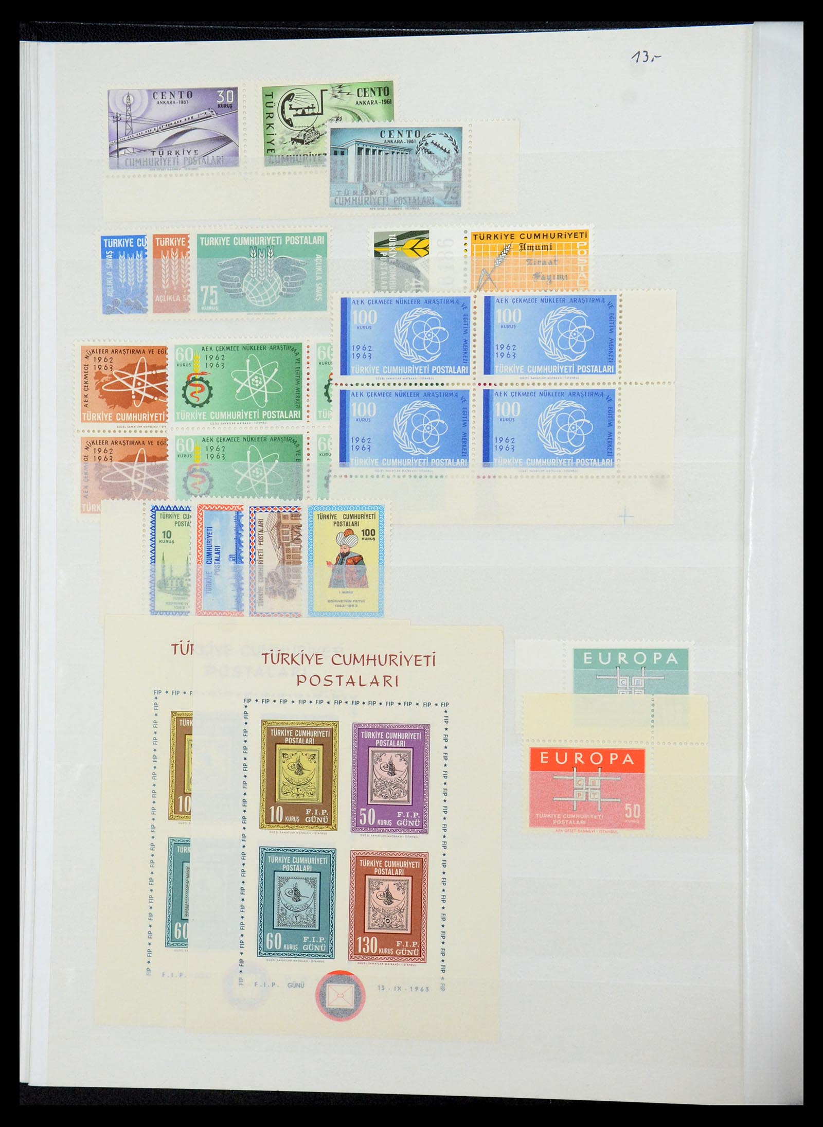 35493 080 - Stamp Collection 35493 Turkey 1863-1988.