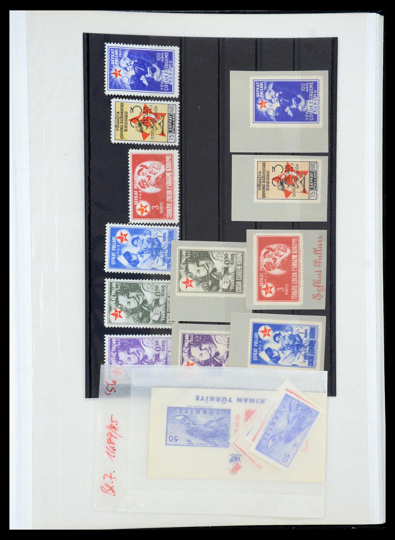 35493 098 - Stamp Collection 35493 Turkey 1863-1988.