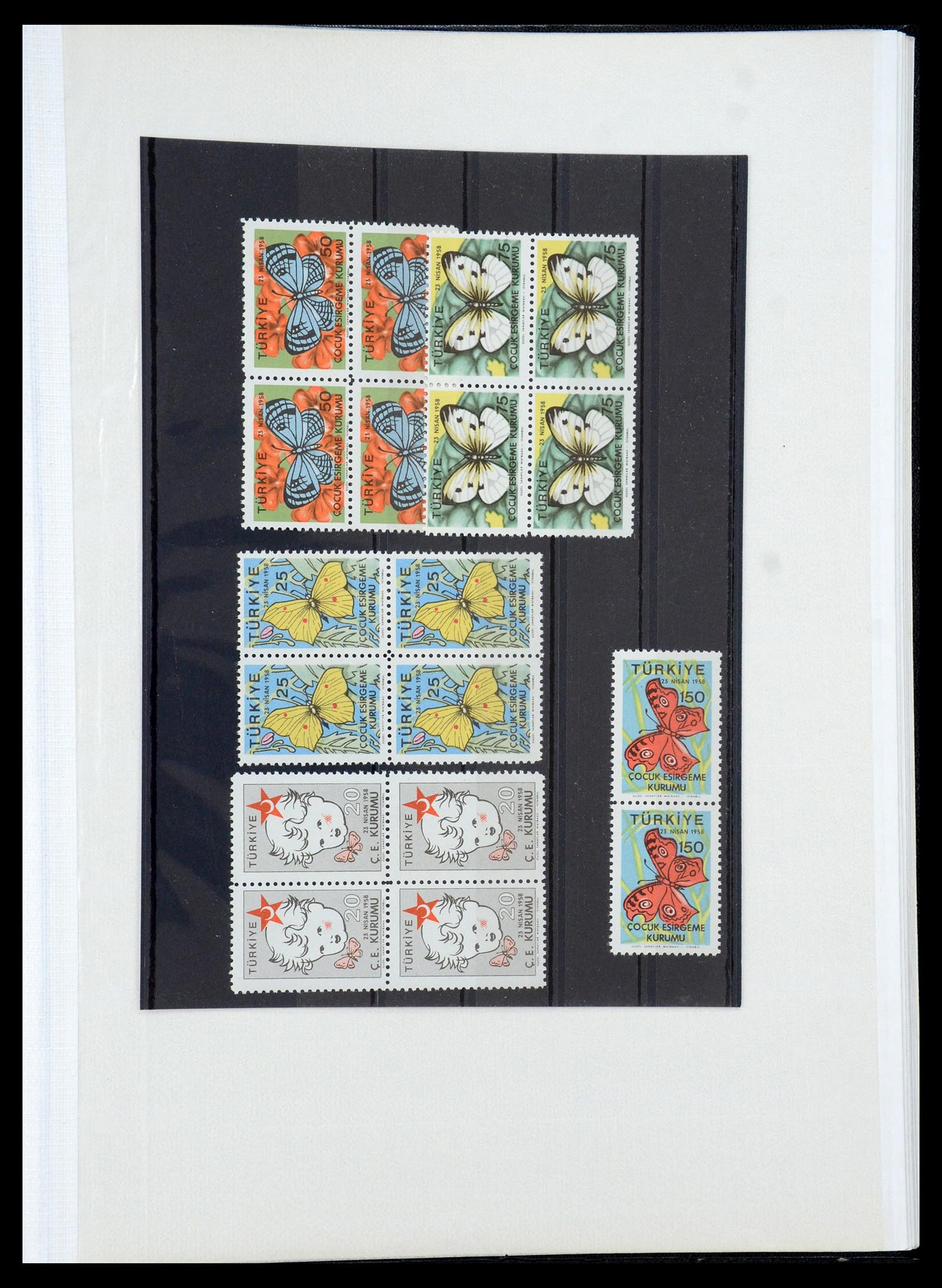 35493 101 - Stamp Collection 35493 Turkey 1863-1988.