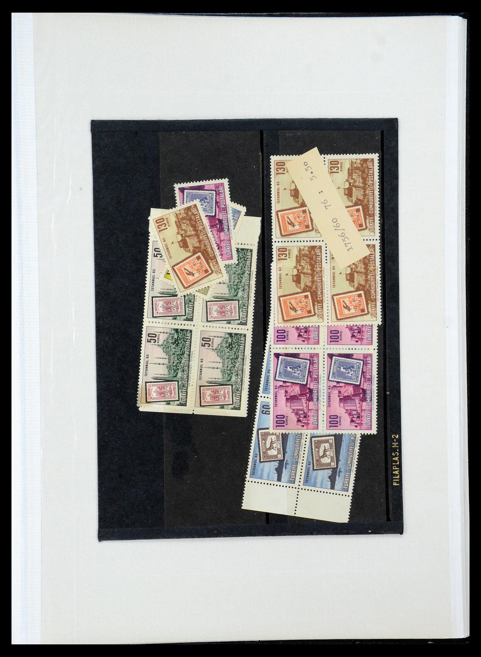 35493 108 - Stamp Collection 35493 Turkey 1863-1988.
