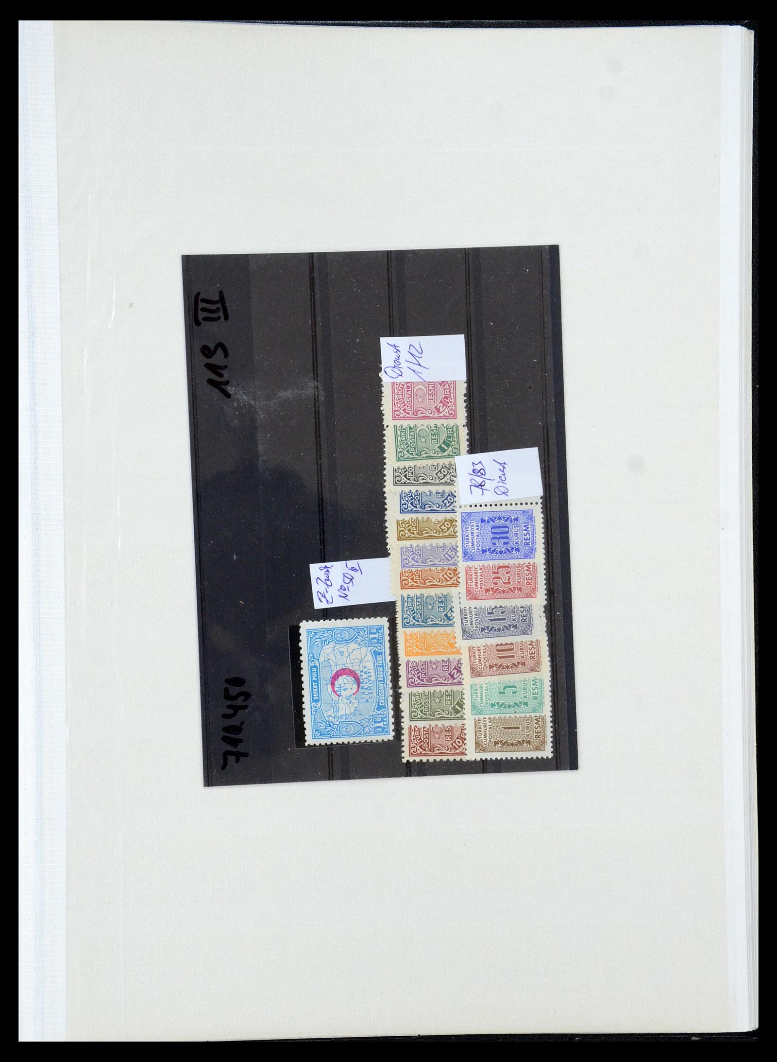 35493 111 - Stamp Collection 35493 Turkey 1863-1988.