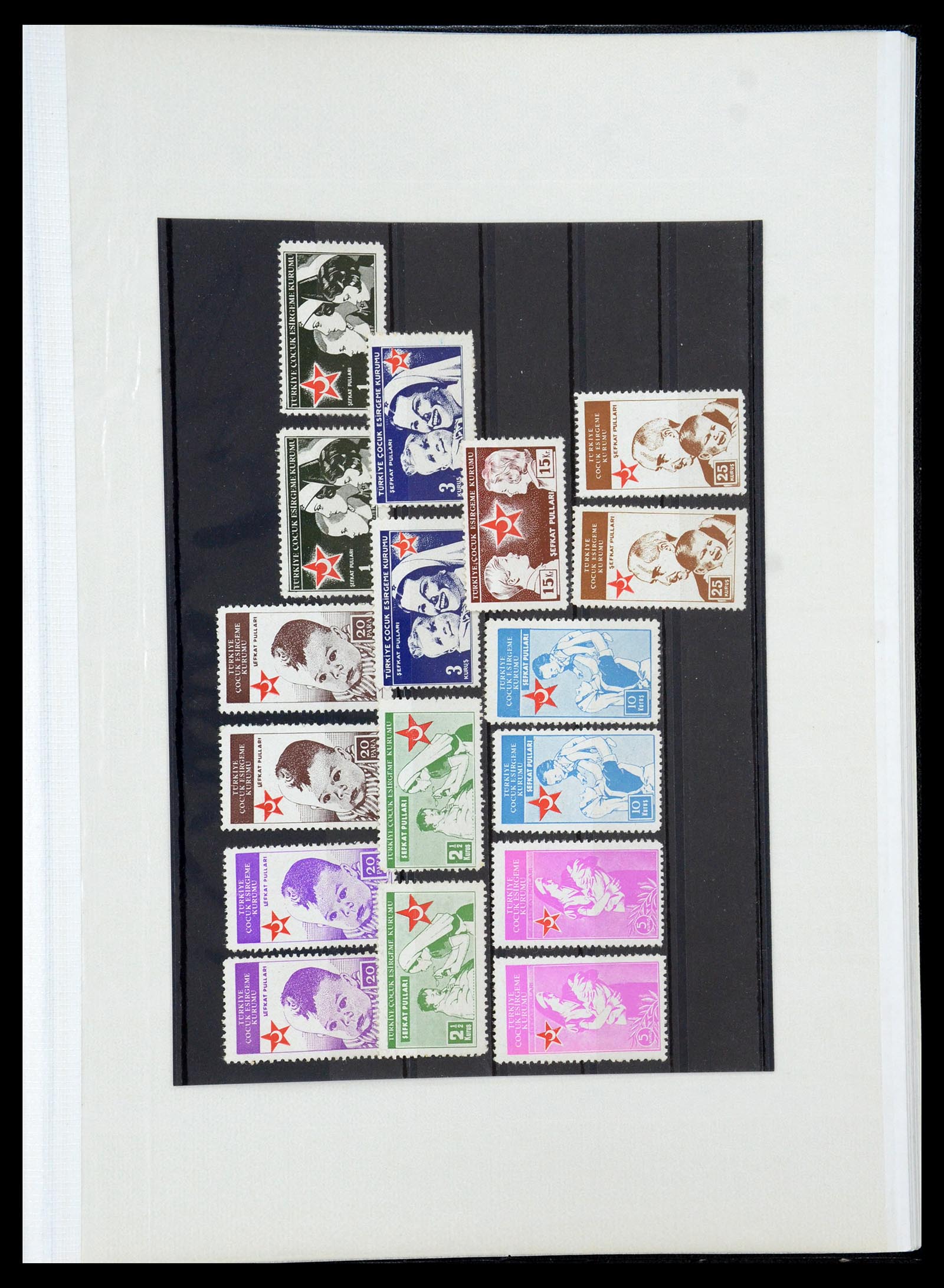 35493 113 - Stamp Collection 35493 Turkey 1863-1988.