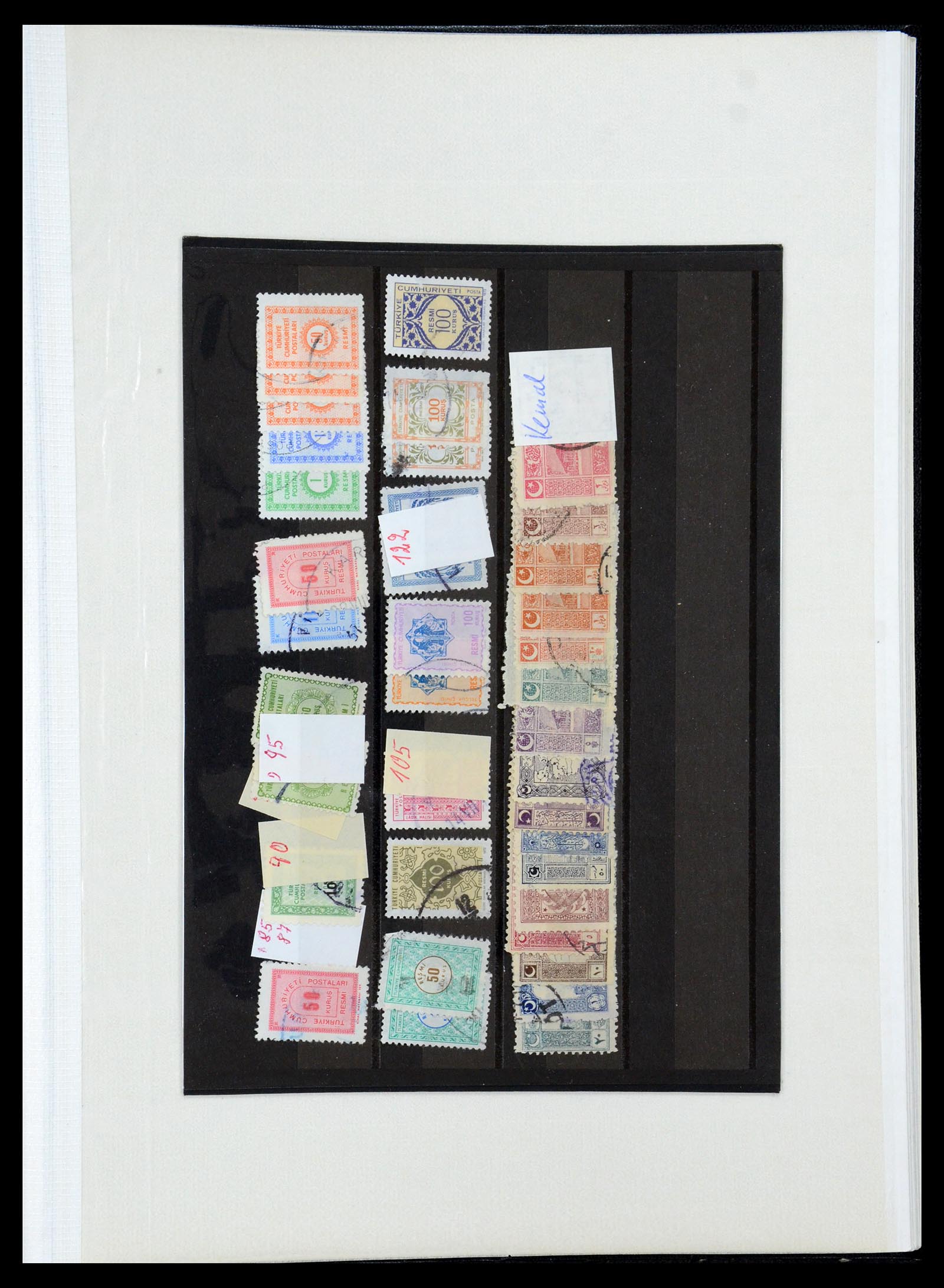 35493 119 - Stamp Collection 35493 Turkey 1863-1988.