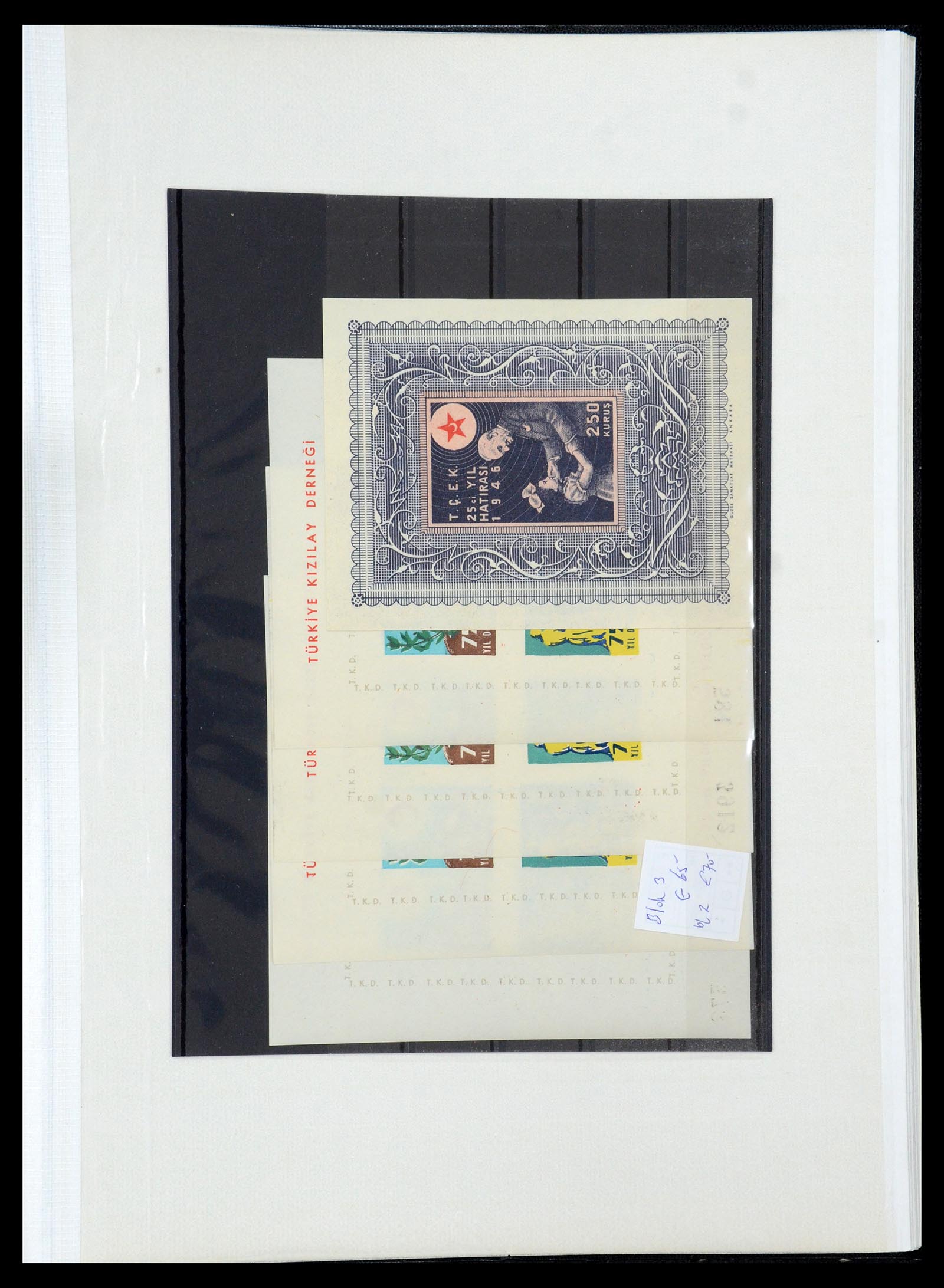 35493 122 - Postzegelverzameling 35493 Turkije 1863-1988.