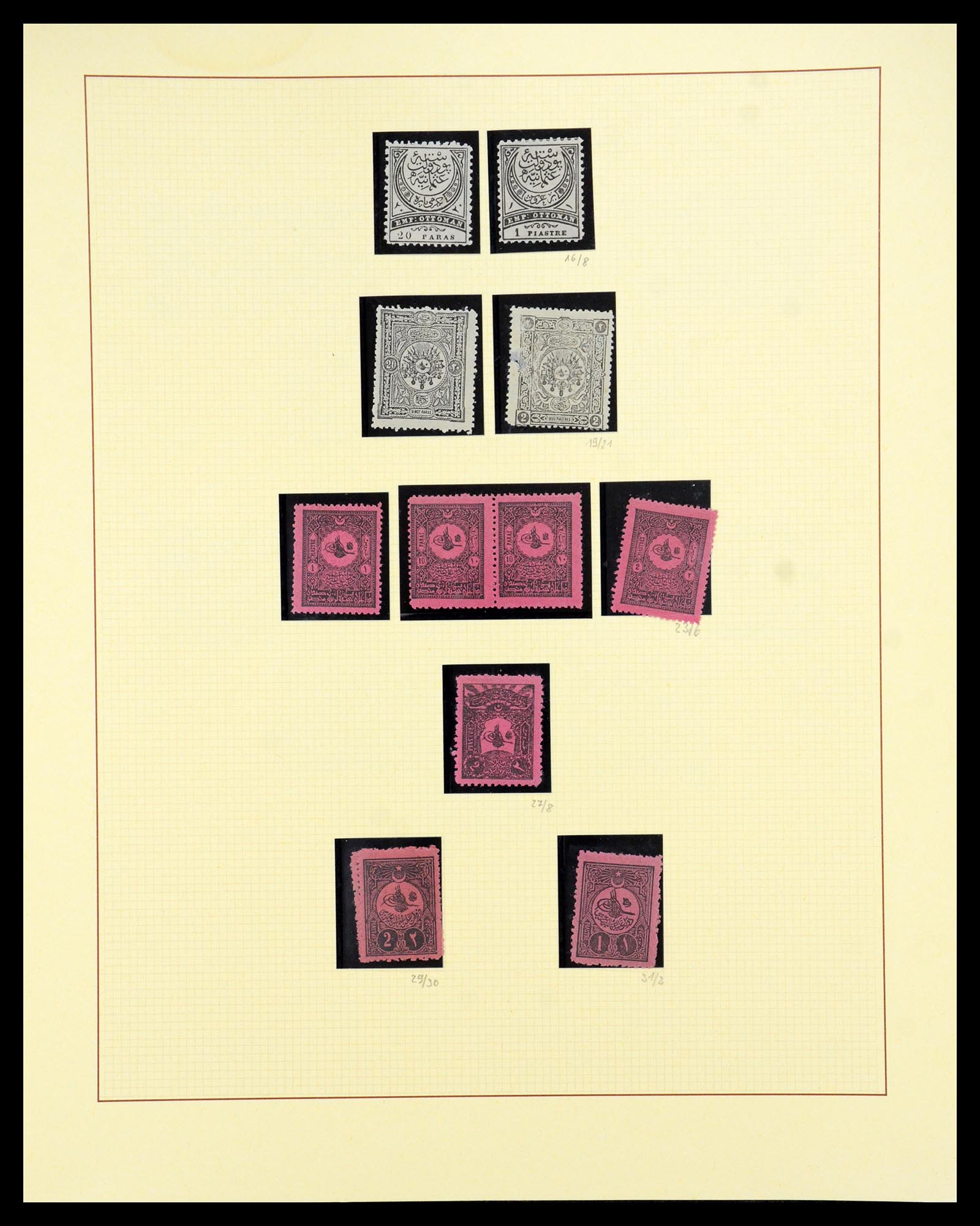 35493 127 - Stamp Collection 35493 Turkey 1863-1988.
