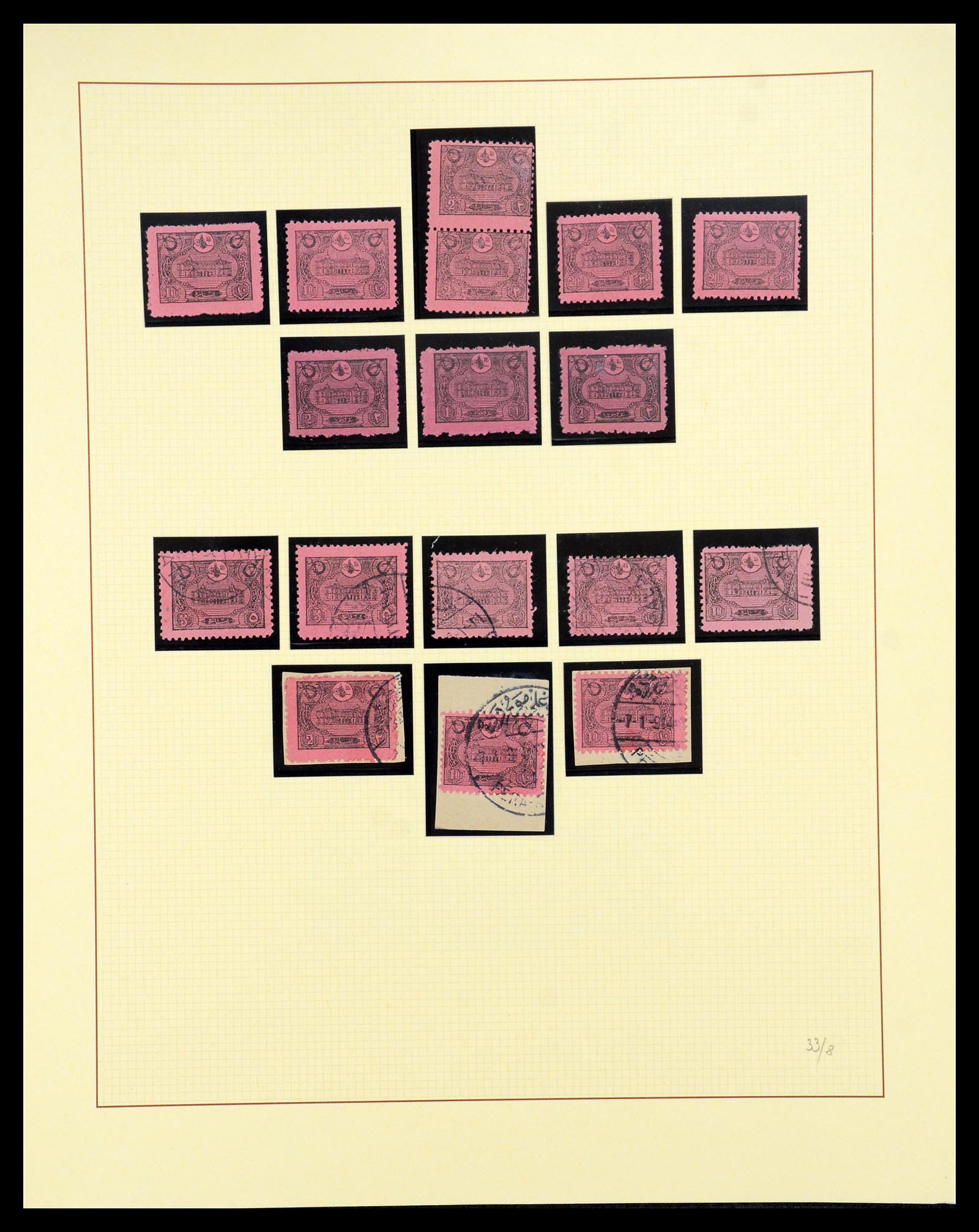 35493 128 - Stamp Collection 35493 Turkey 1863-1988.