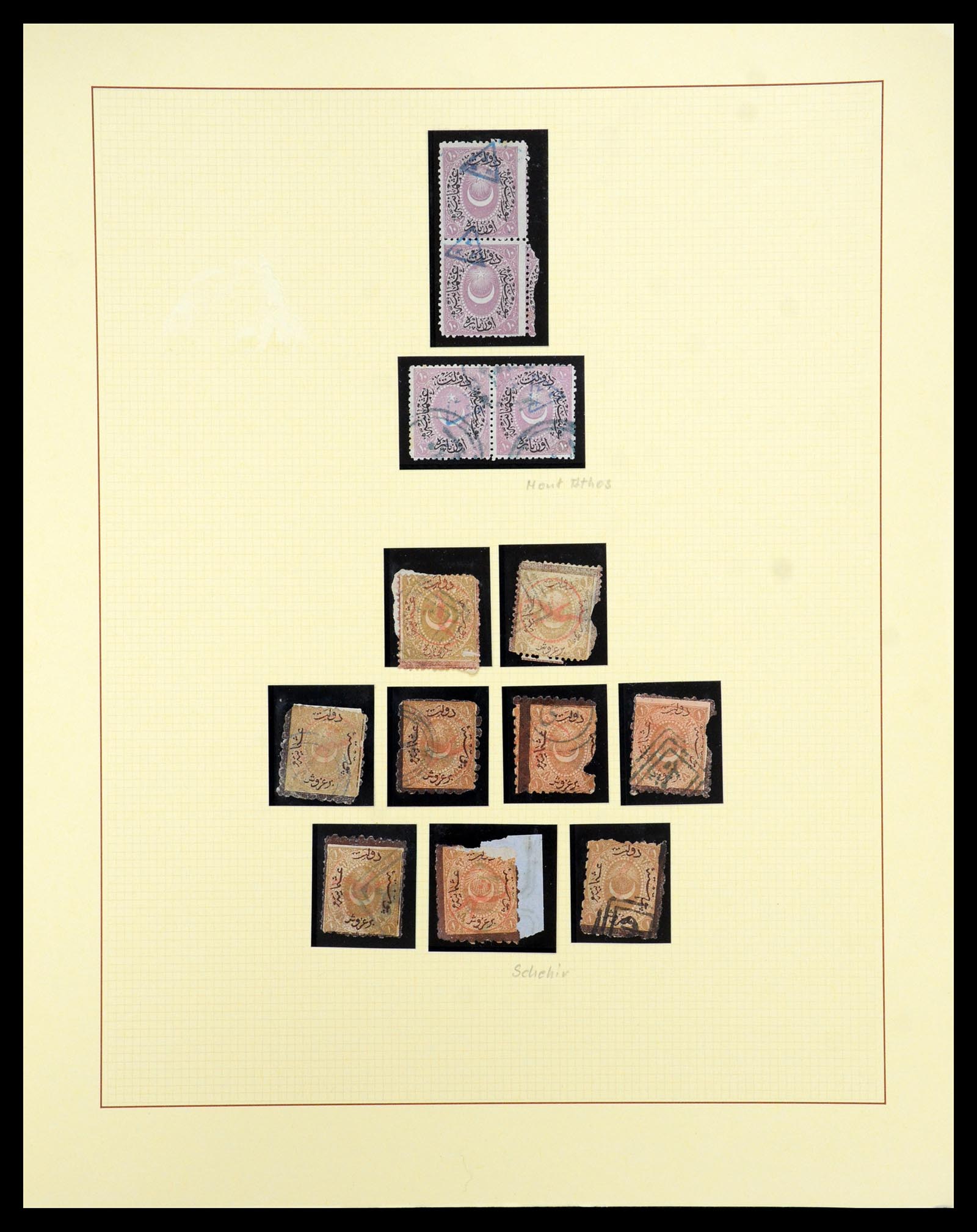 35493 129 - Postzegelverzameling 35493 Turkije 1863-1988.