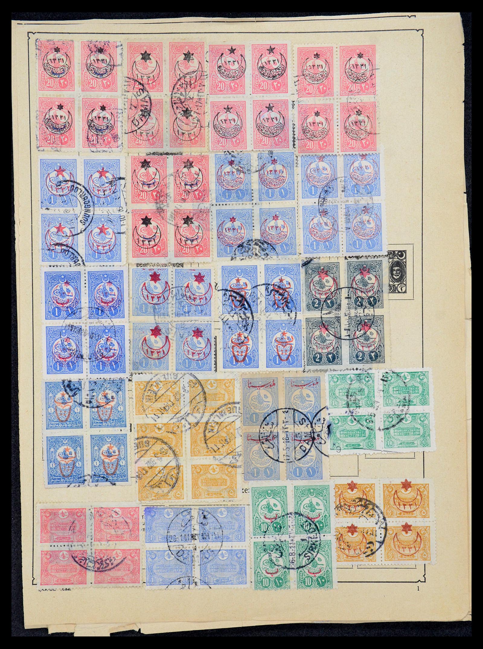 35493 133 - Stamp Collection 35493 Turkey 1863-1988.