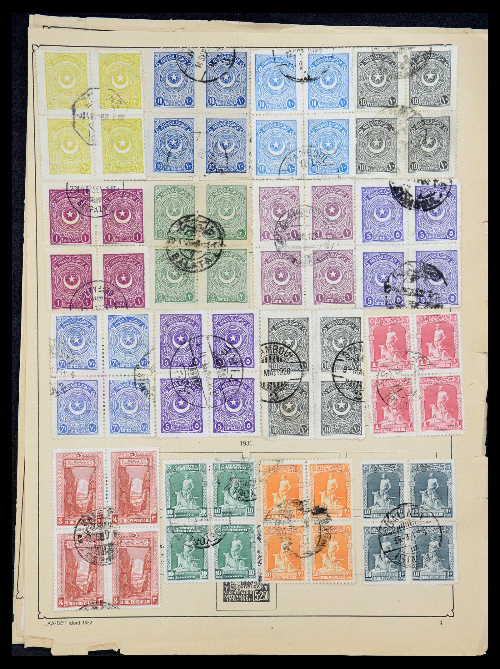 35493 135 - Postzegelverzameling 35493 Turkije 1863-1988.