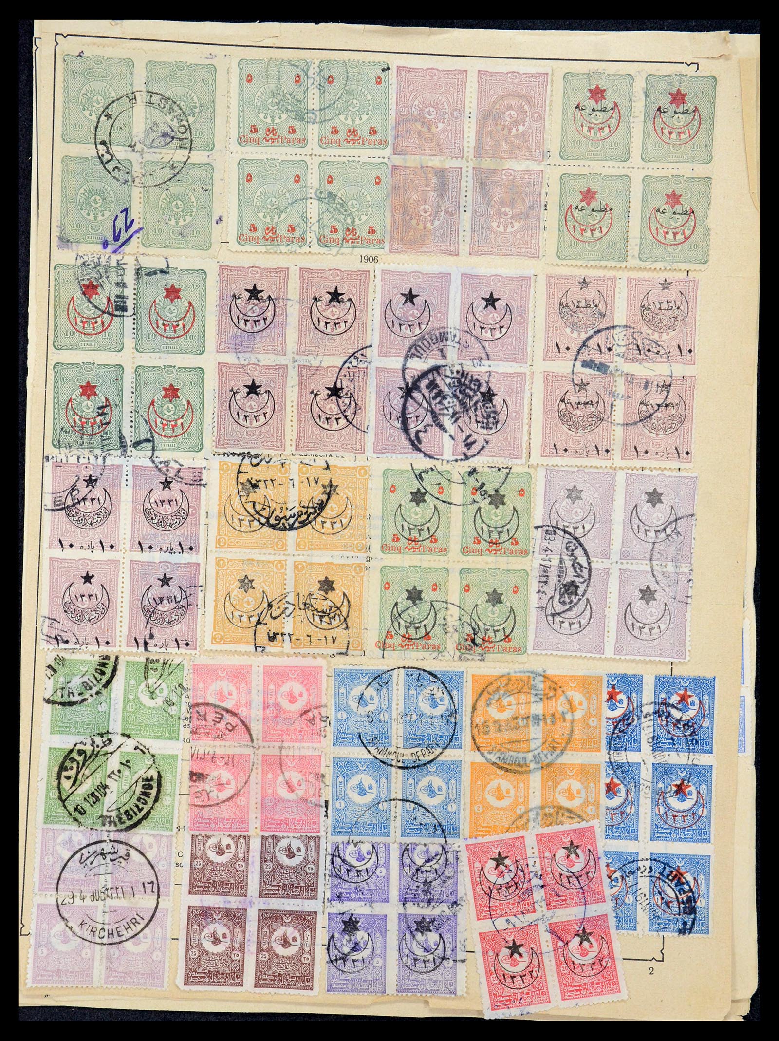 35493 136 - Stamp Collection 35493 Turkey 1863-1988.