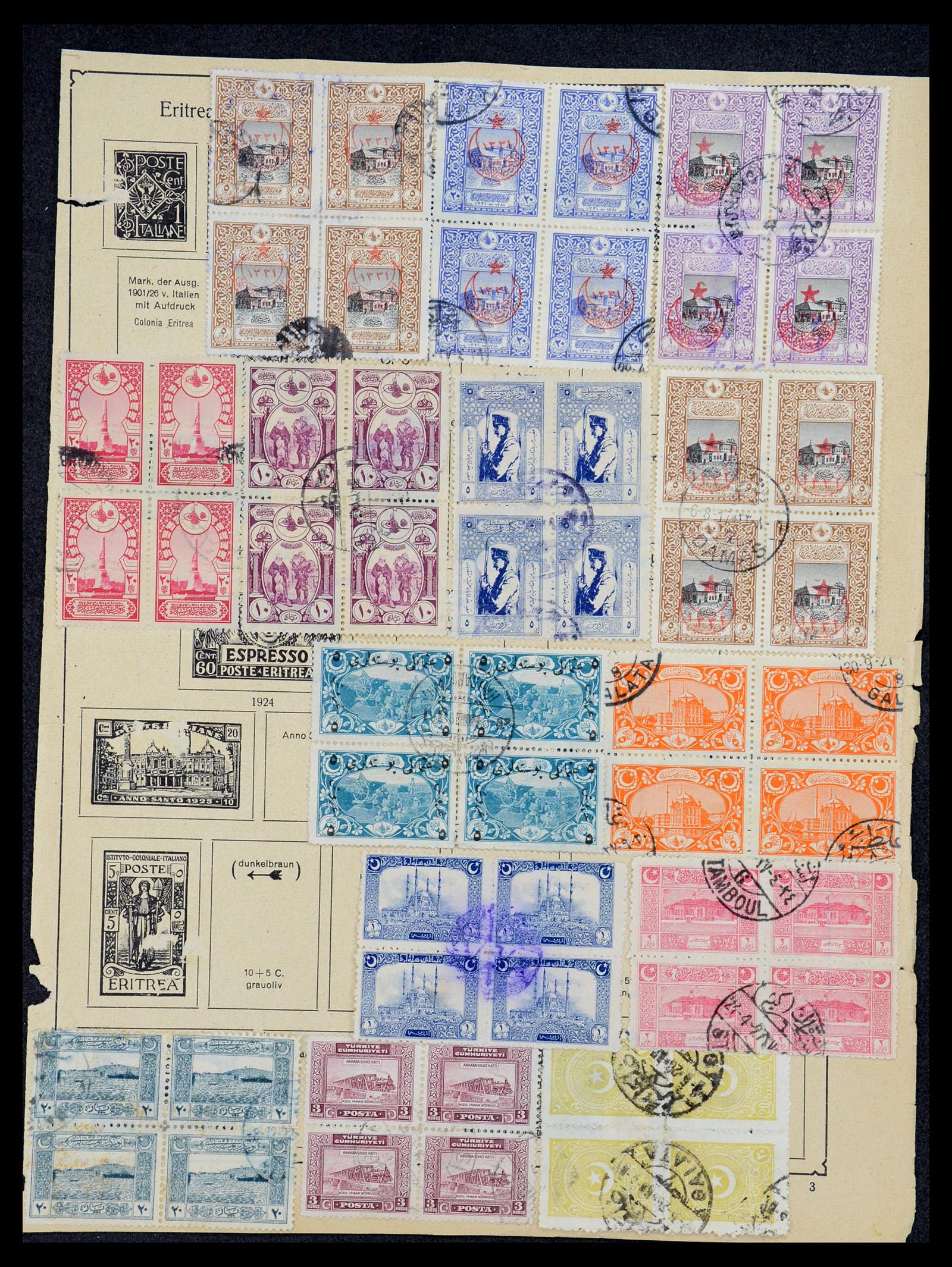 35493 139 - Postzegelverzameling 35493 Turkije 1863-1988.