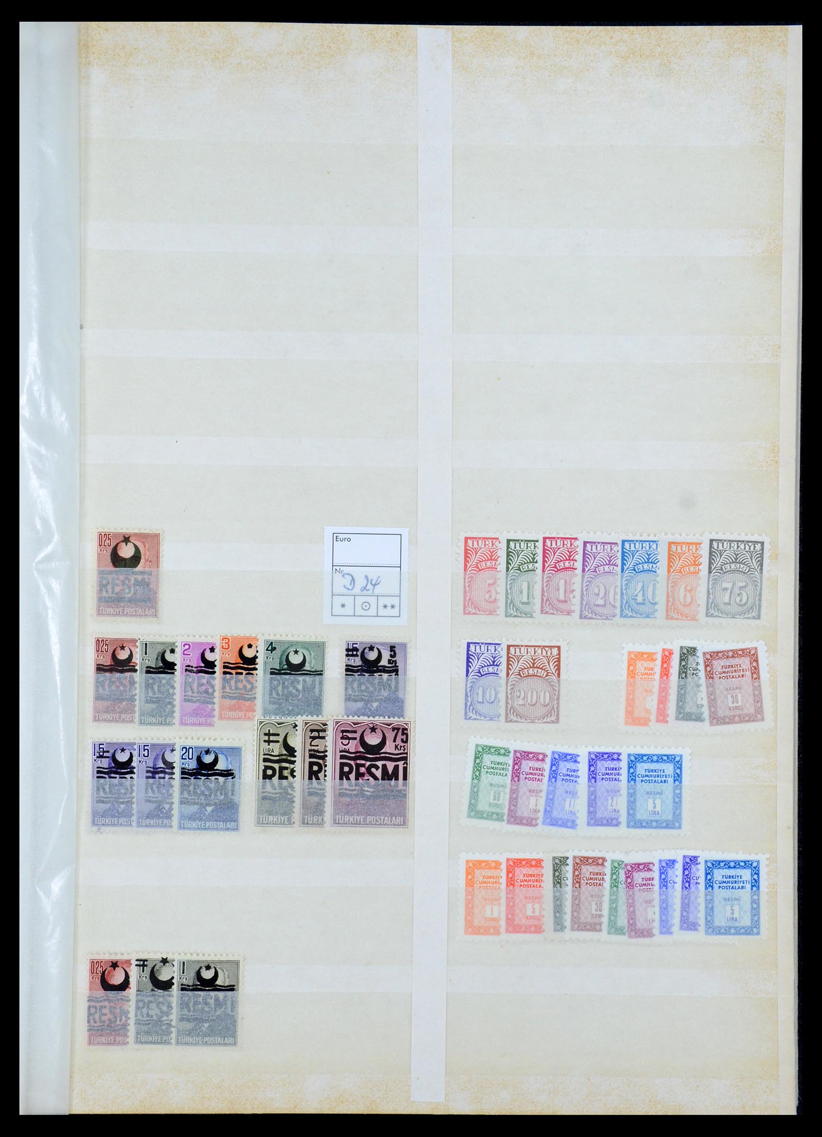 35493 140 - Stamp Collection 35493 Turkey 1863-1988.