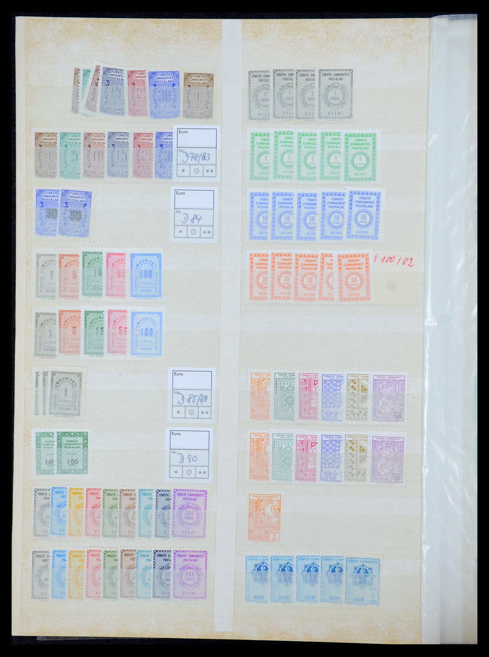 35493 141 - Stamp Collection 35493 Turkey 1863-1988.
