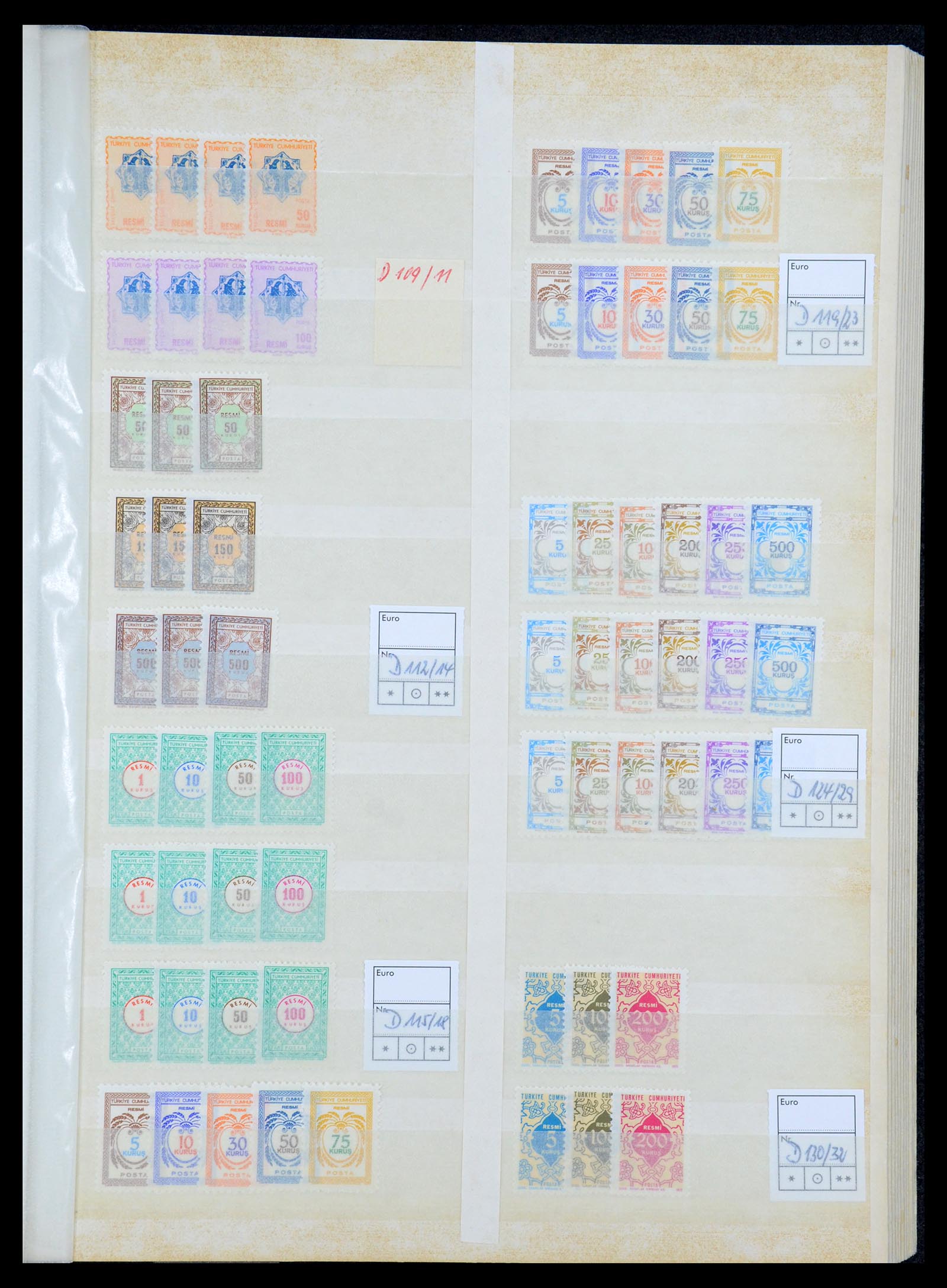 35493 142 - Stamp Collection 35493 Turkey 1863-1988.