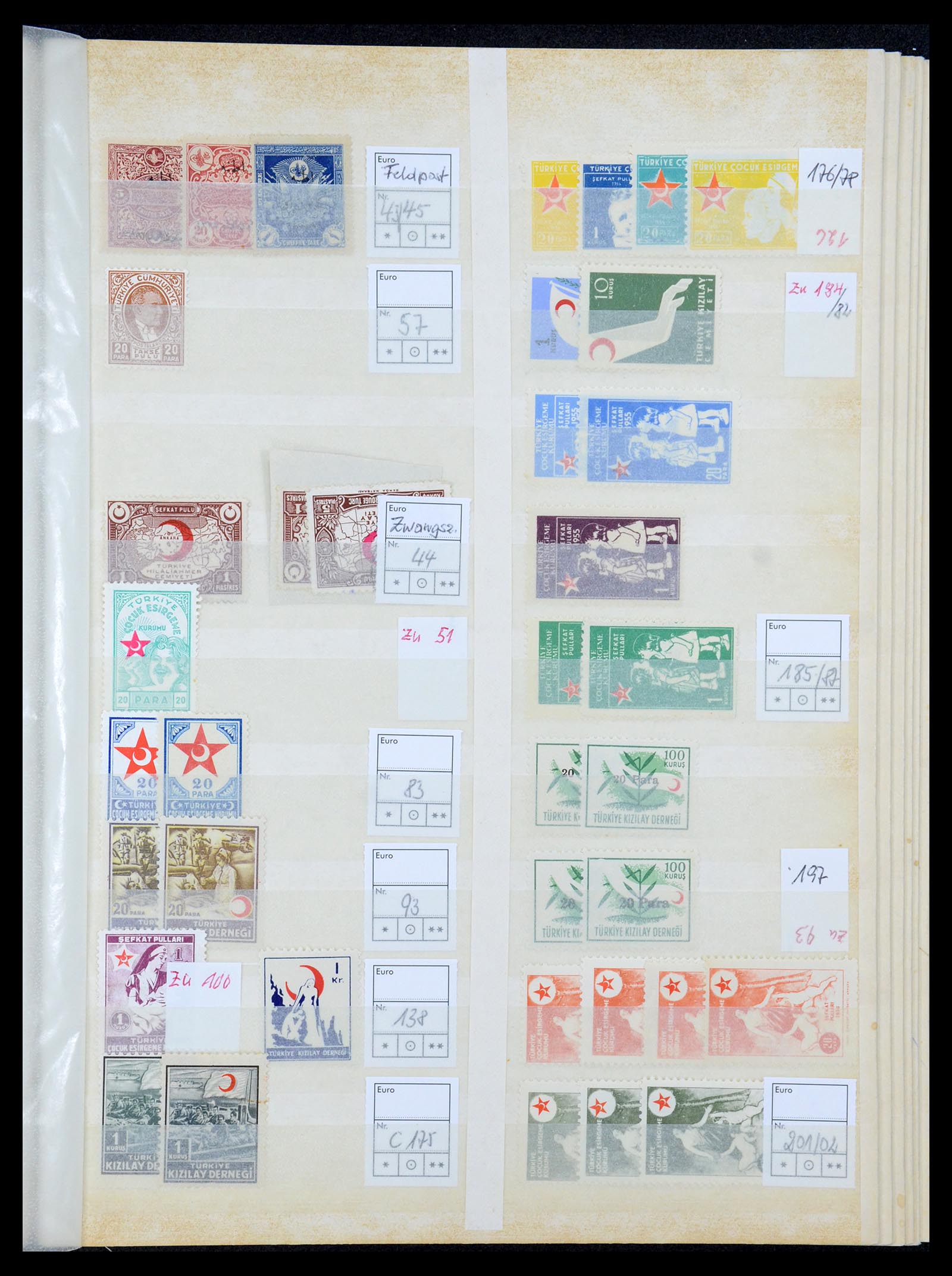 35493 146 - Stamp Collection 35493 Turkey 1863-1988.