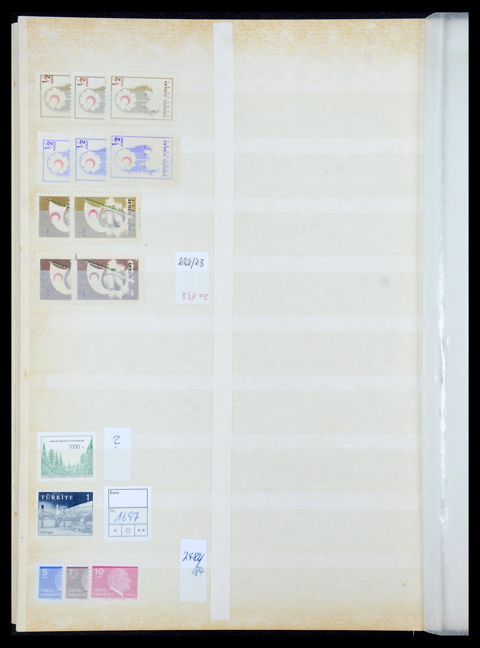 35493 147 - Postzegelverzameling 35493 Turkije 1863-1988.