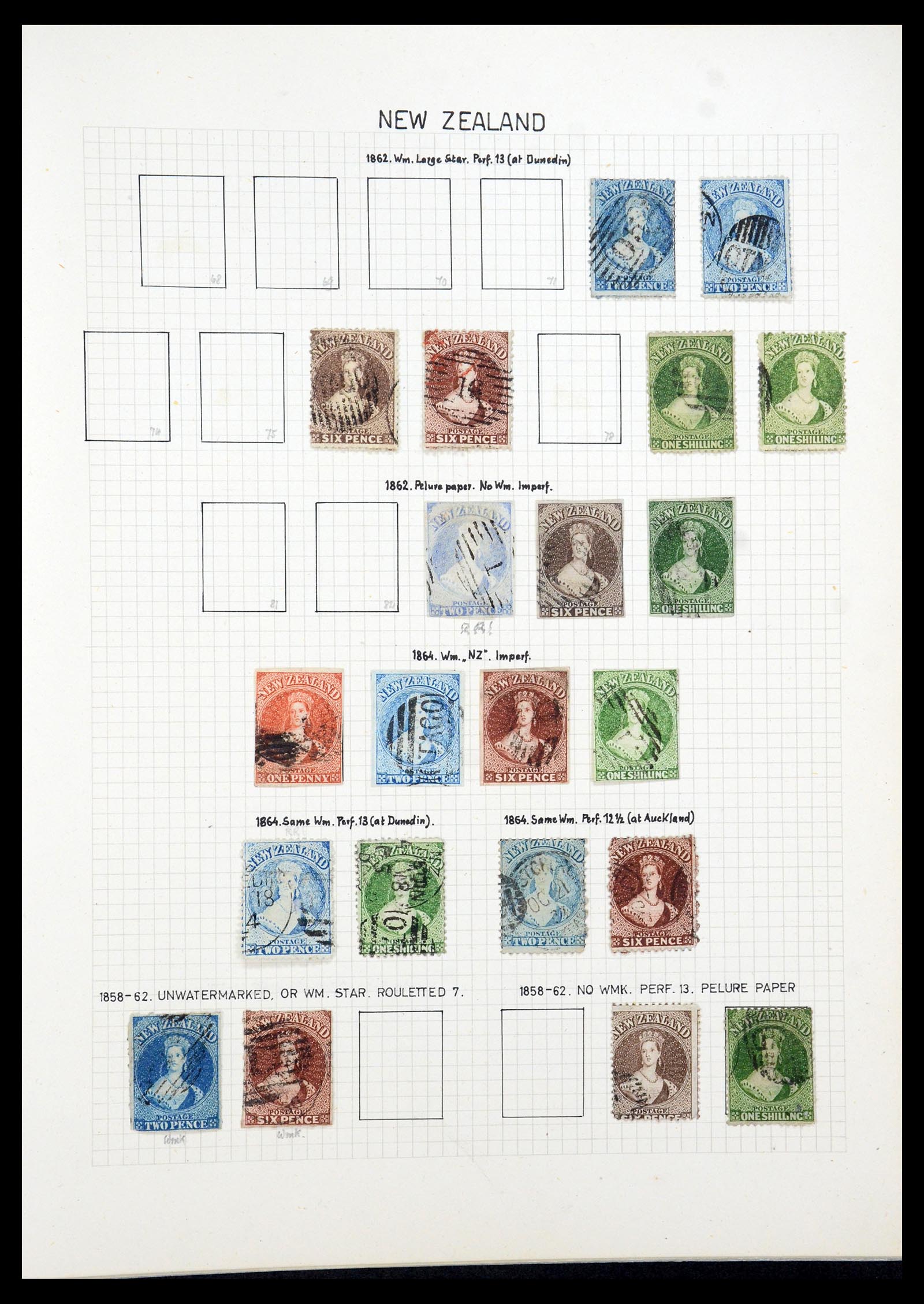 35500 002 - Postzegelverzameling 35500 Engelse koloniën supercollectie 1855-1970.