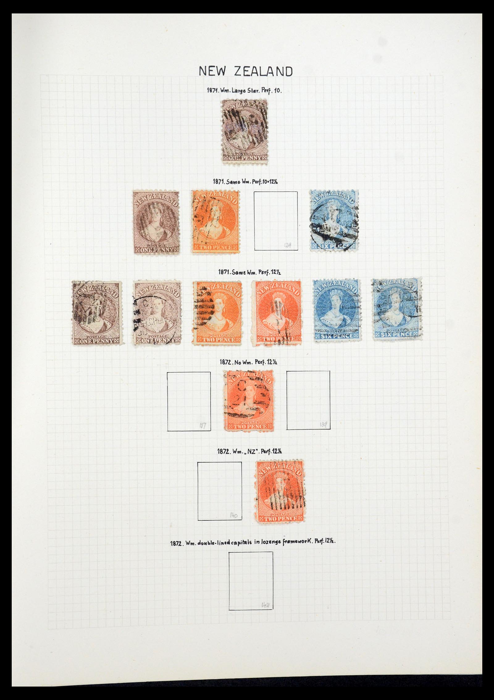 35500 004 - Postzegelverzameling 35500 Engelse koloniën supercollectie 1855-1970.