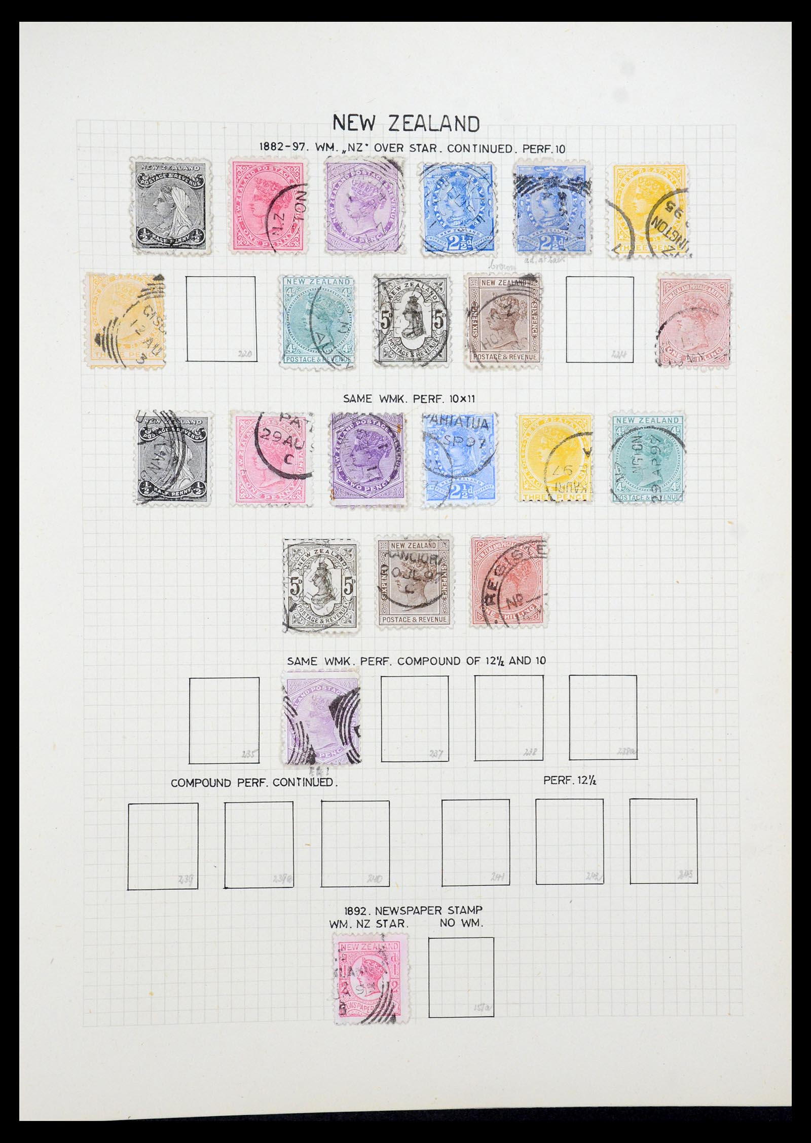 35500 007 - Postzegelverzameling 35500 Engelse koloniën supercollectie 1855-1970.