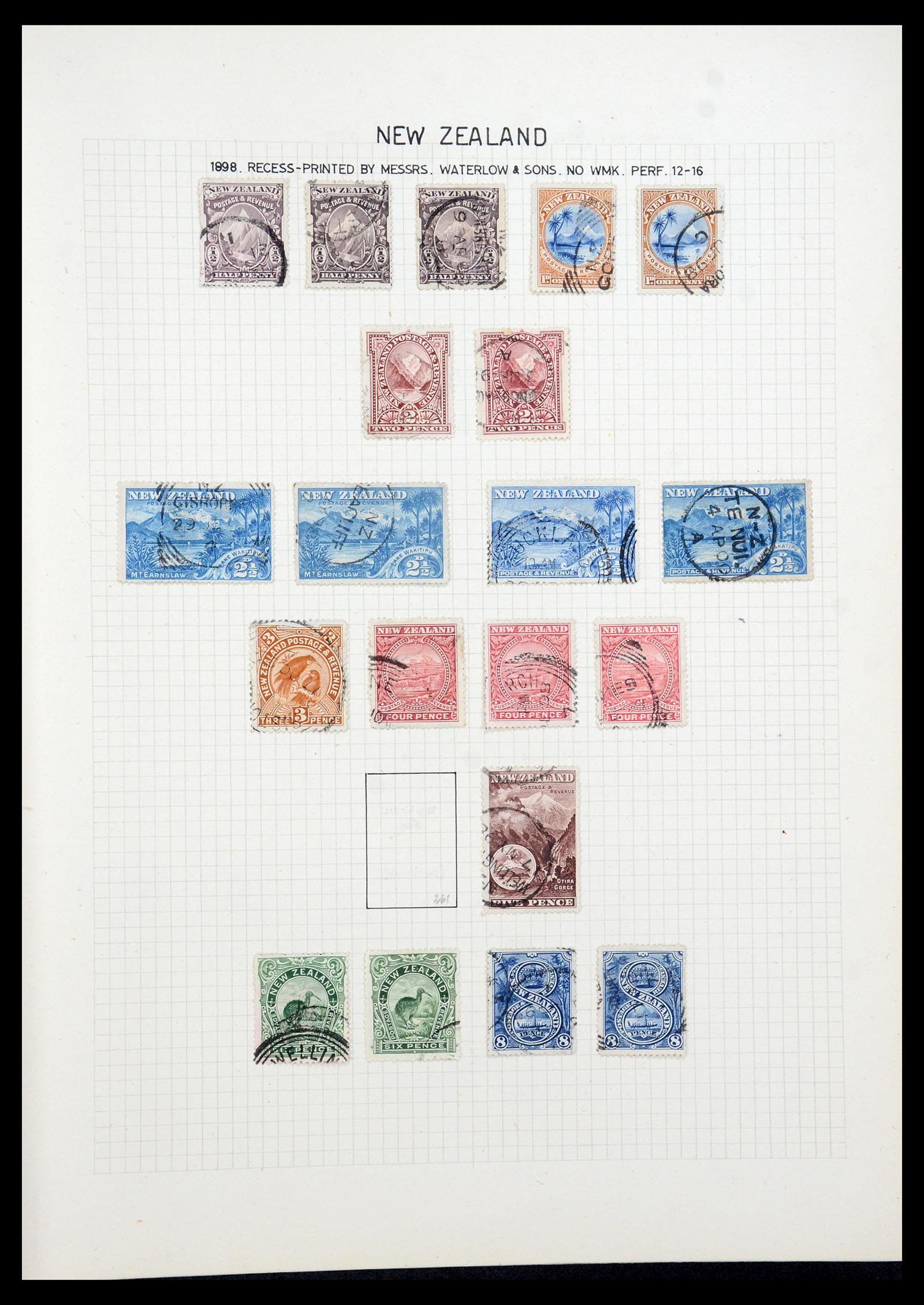 35500 008 - Postzegelverzameling 35500 Engelse koloniën supercollectie 1855-1970.