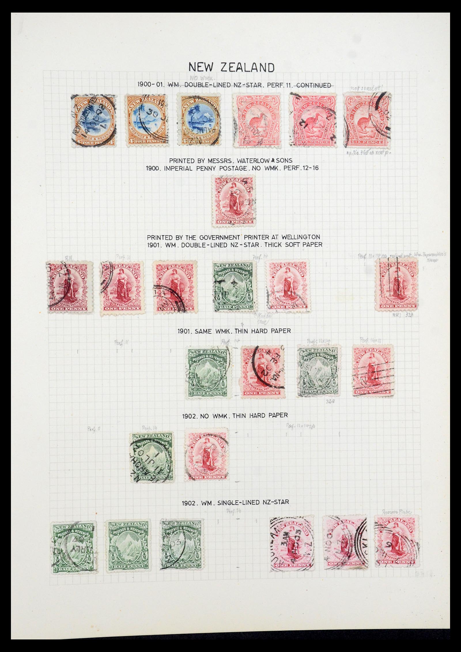 35500 011 - Postzegelverzameling 35500 Engelse koloniën supercollectie 1855-1970.