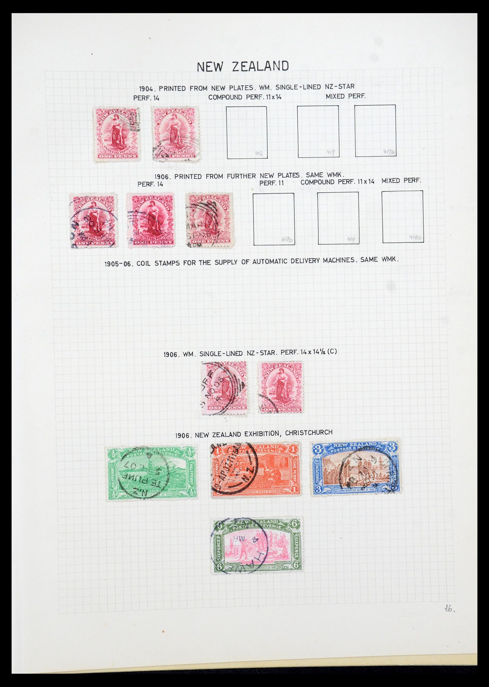 35500 016 - Postzegelverzameling 35500 Engelse koloniën supercollectie 1855-1970.