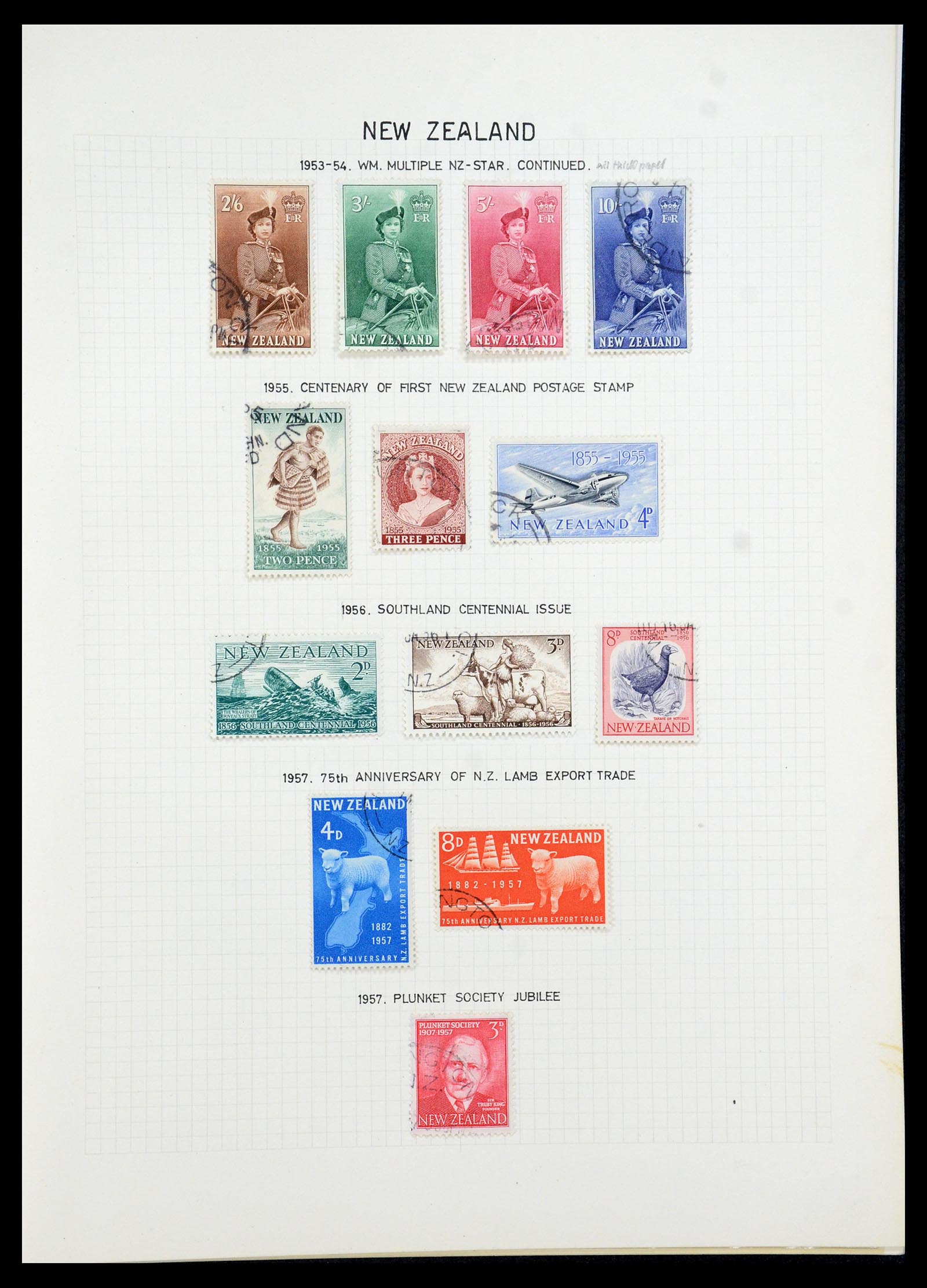 35500 031 - Postzegelverzameling 35500 Engelse koloniën supercollectie 1855-1970.