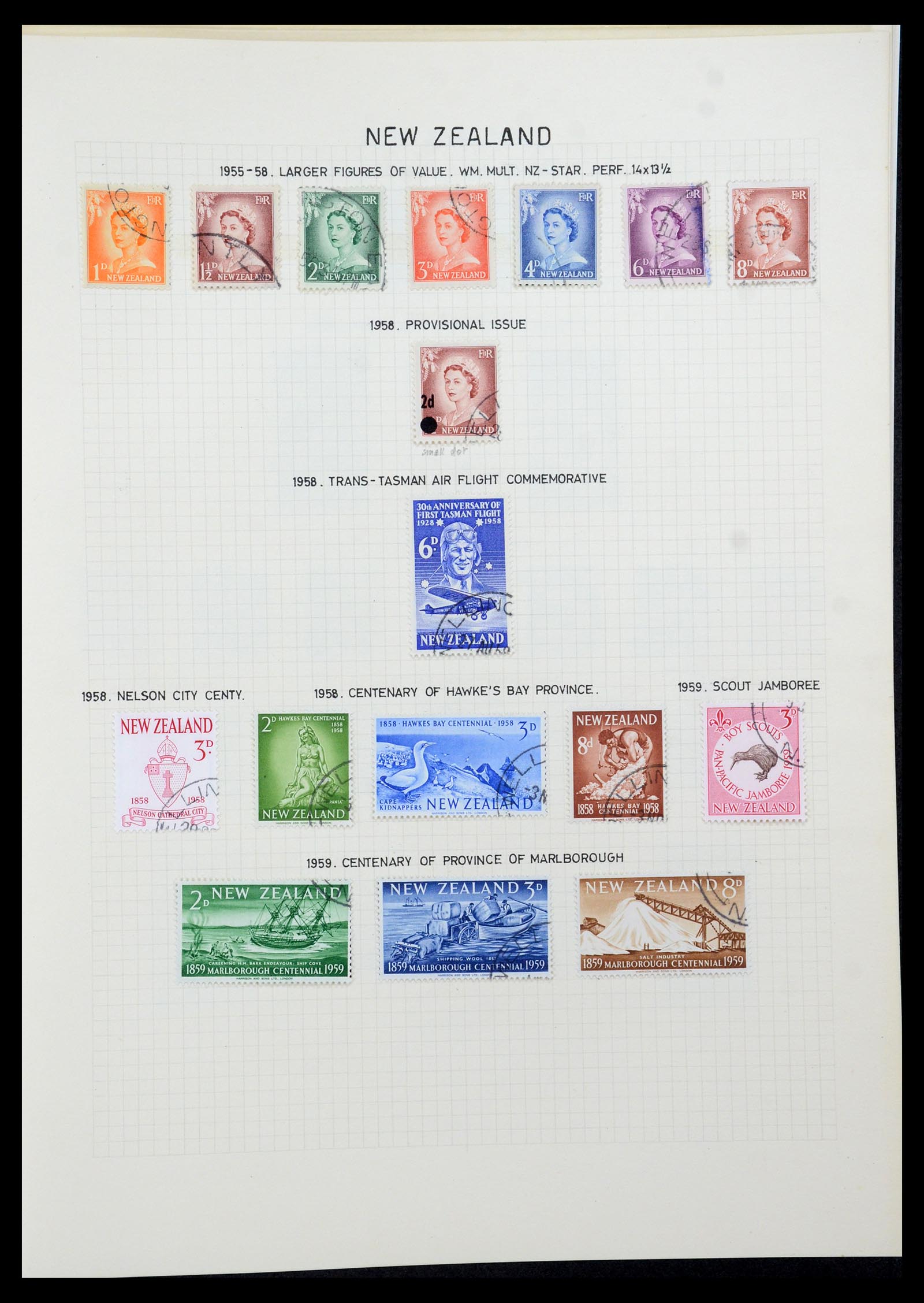 35500 032 - Postzegelverzameling 35500 Engelse koloniën supercollectie 1855-1970.