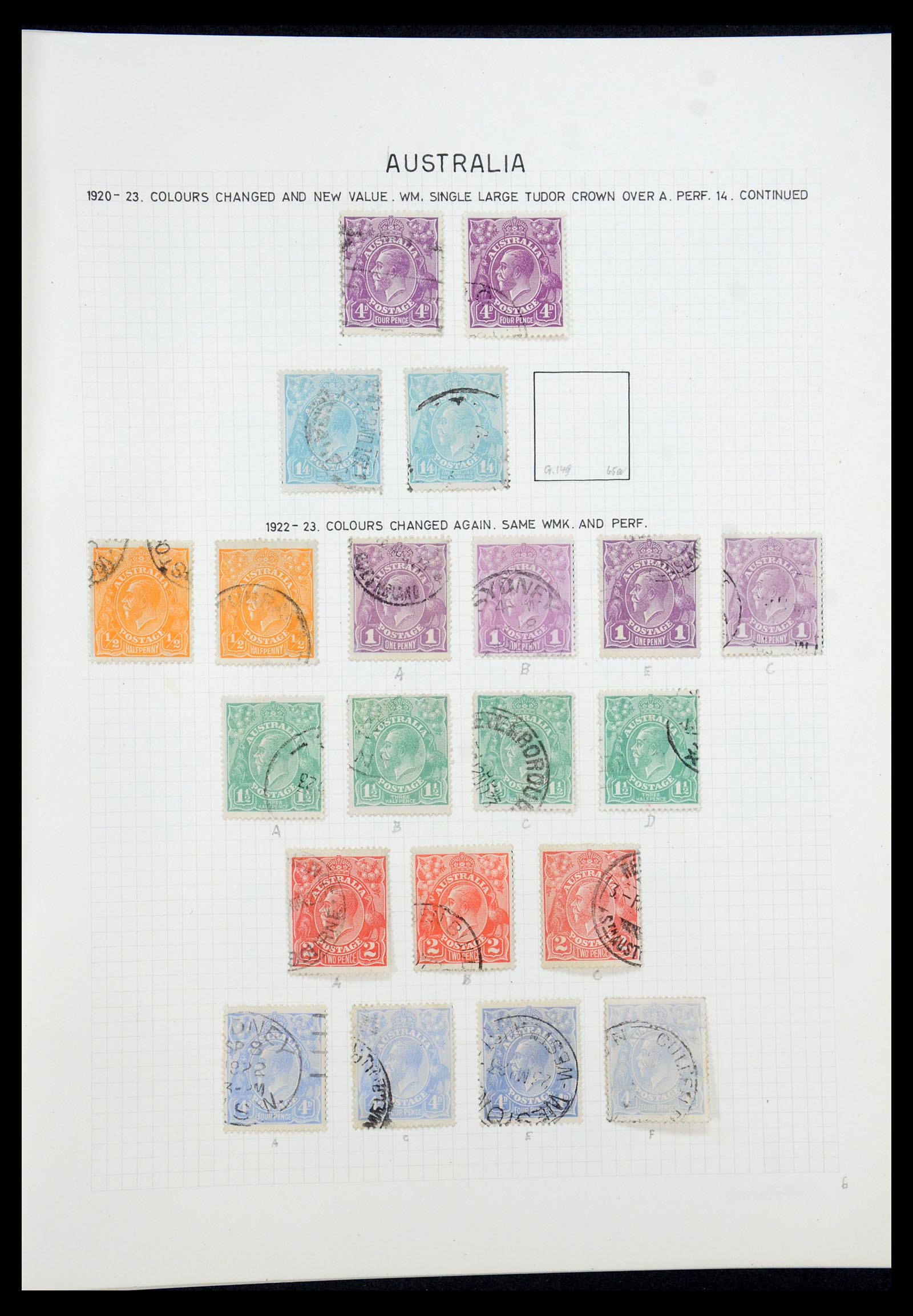 35500 079 - Postzegelverzameling 35500 Engelse koloniën supercollectie 1855-1970.