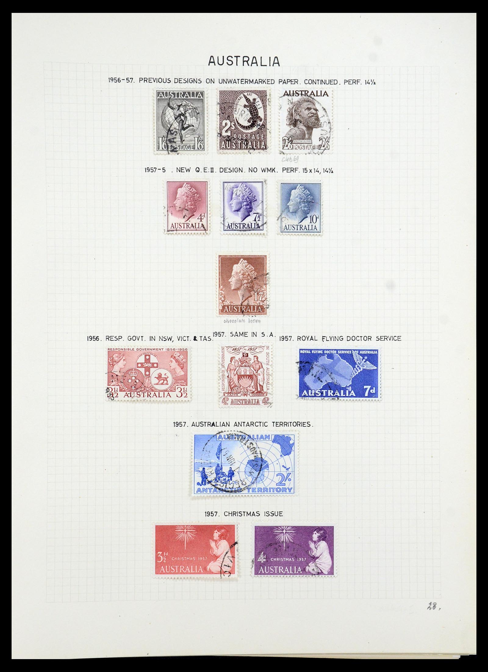 35500 096 - Postzegelverzameling 35500 Engelse koloniën supercollectie 1855-1970.