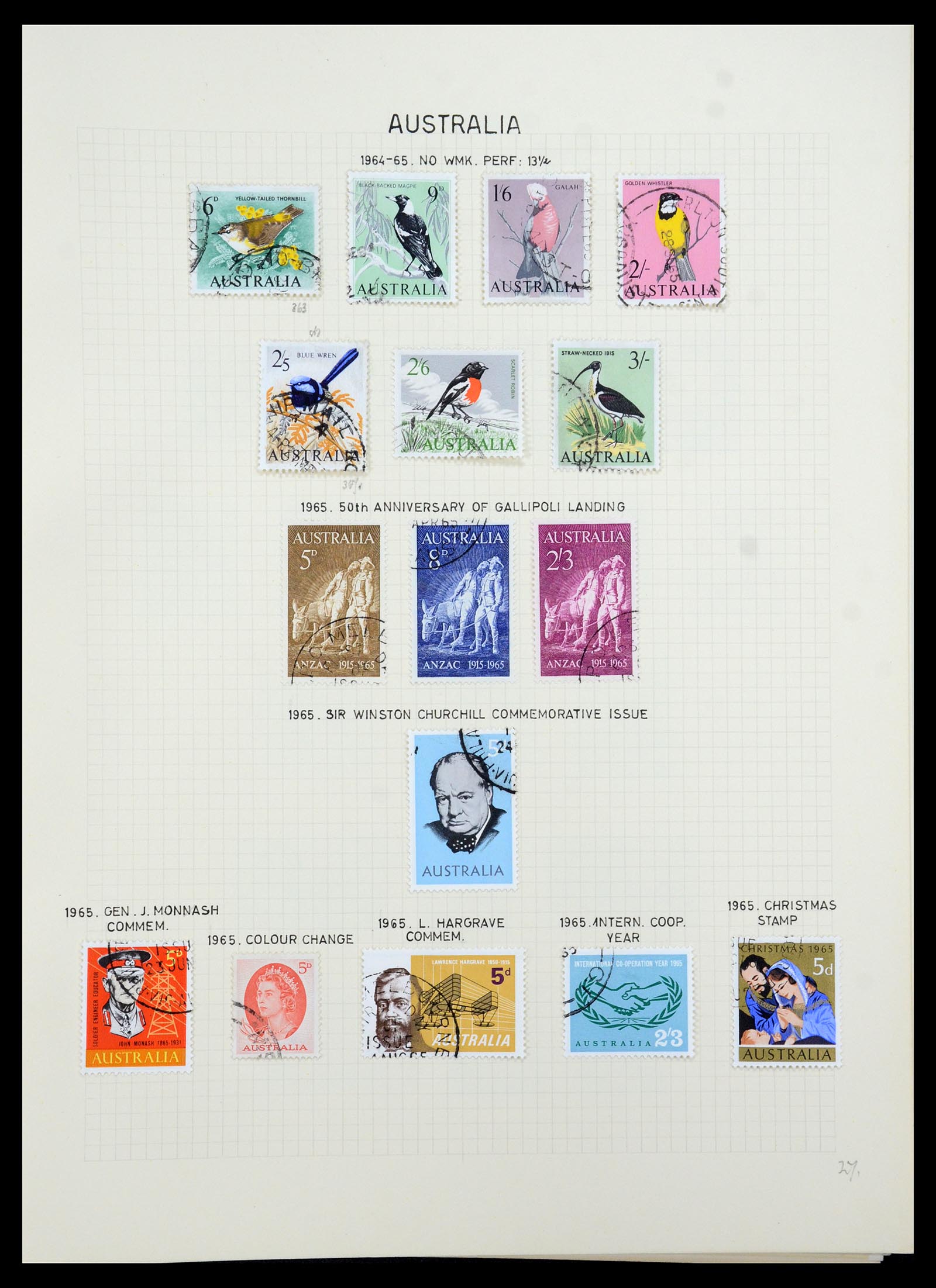 35500 100 - Postzegelverzameling 35500 Engelse koloniën supercollectie 1855-1970.