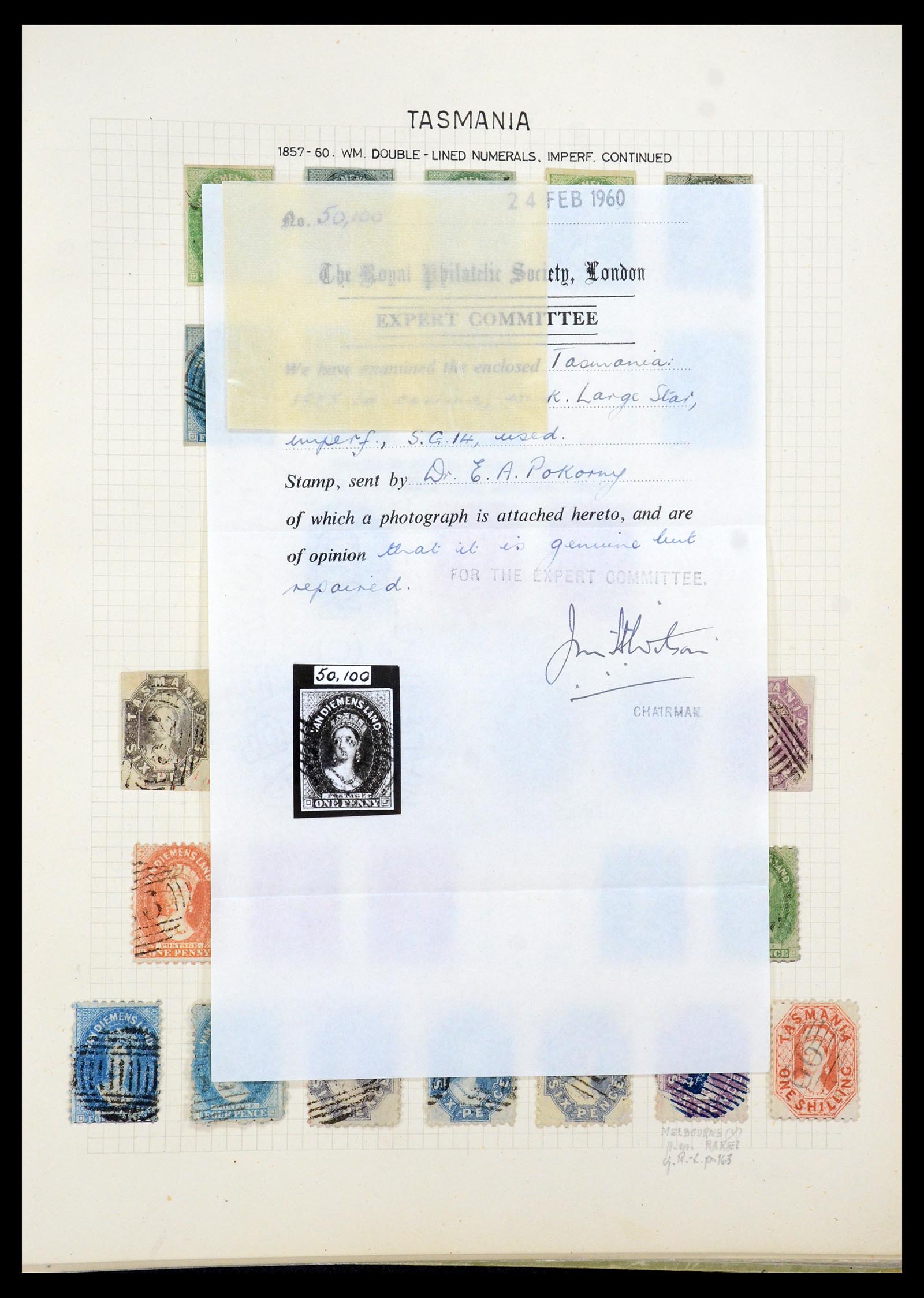 35500 281 - Postzegelverzameling 35500 Engelse koloniën supercollectie 1855-1970.
