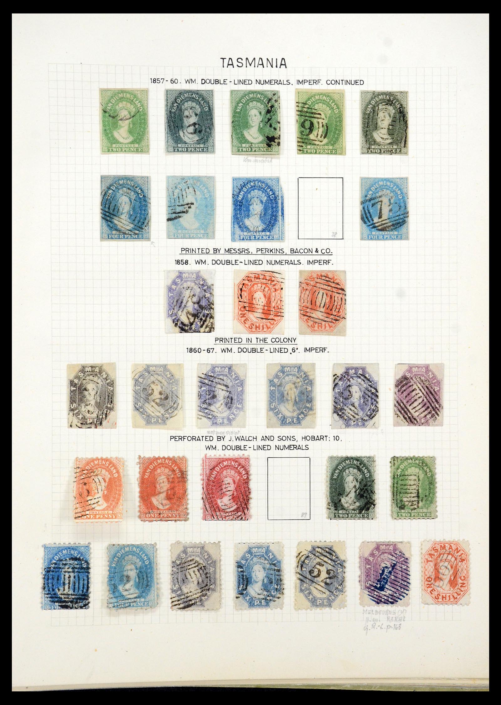 35500 282 - Postzegelverzameling 35500 Engelse koloniën supercollectie 1855-1970.