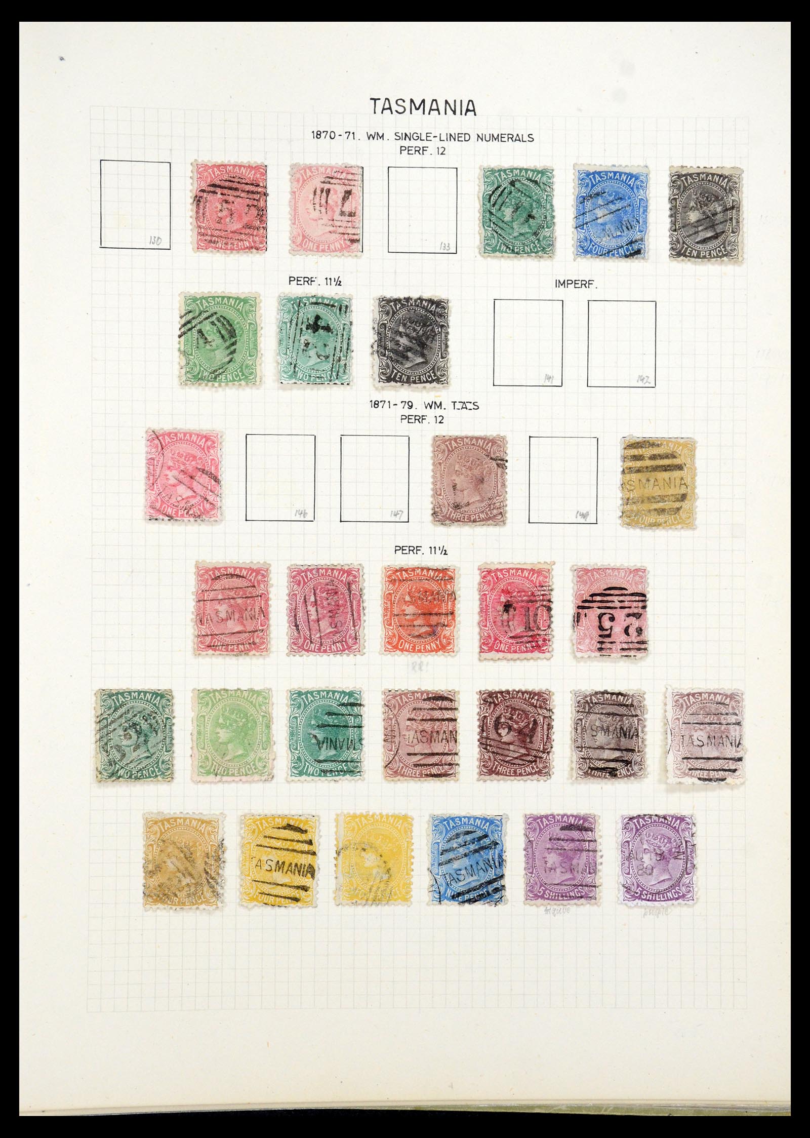35500 284 - Postzegelverzameling 35500 Engelse koloniën supercollectie 1855-1970.