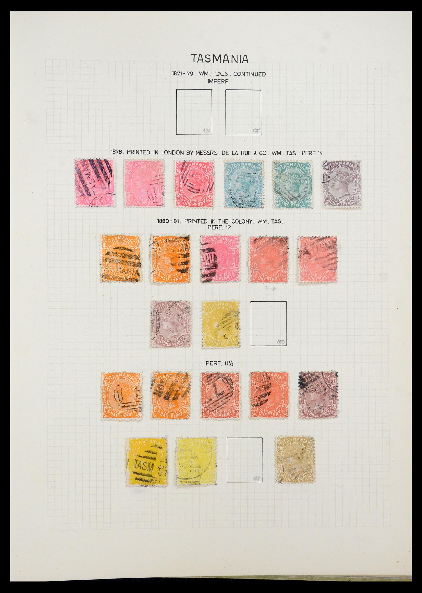 35500 285 - Postzegelverzameling 35500 Engelse koloniën supercollectie 1855-1970.